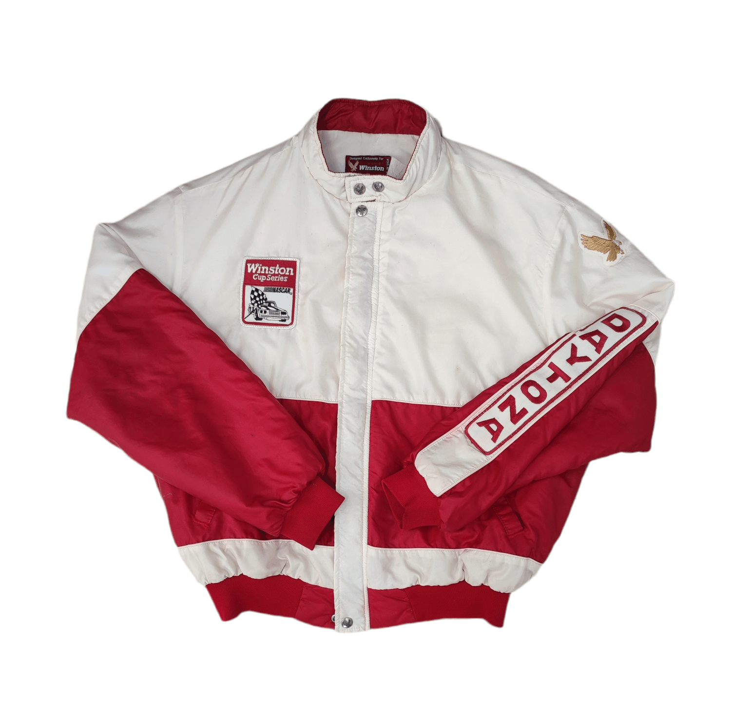 NASCAR × Vintage Vtg 80s Winston Cup Series Daytona Swingster Jacket Size US L / EU 52-54 / 3 - 1 Thumbnail