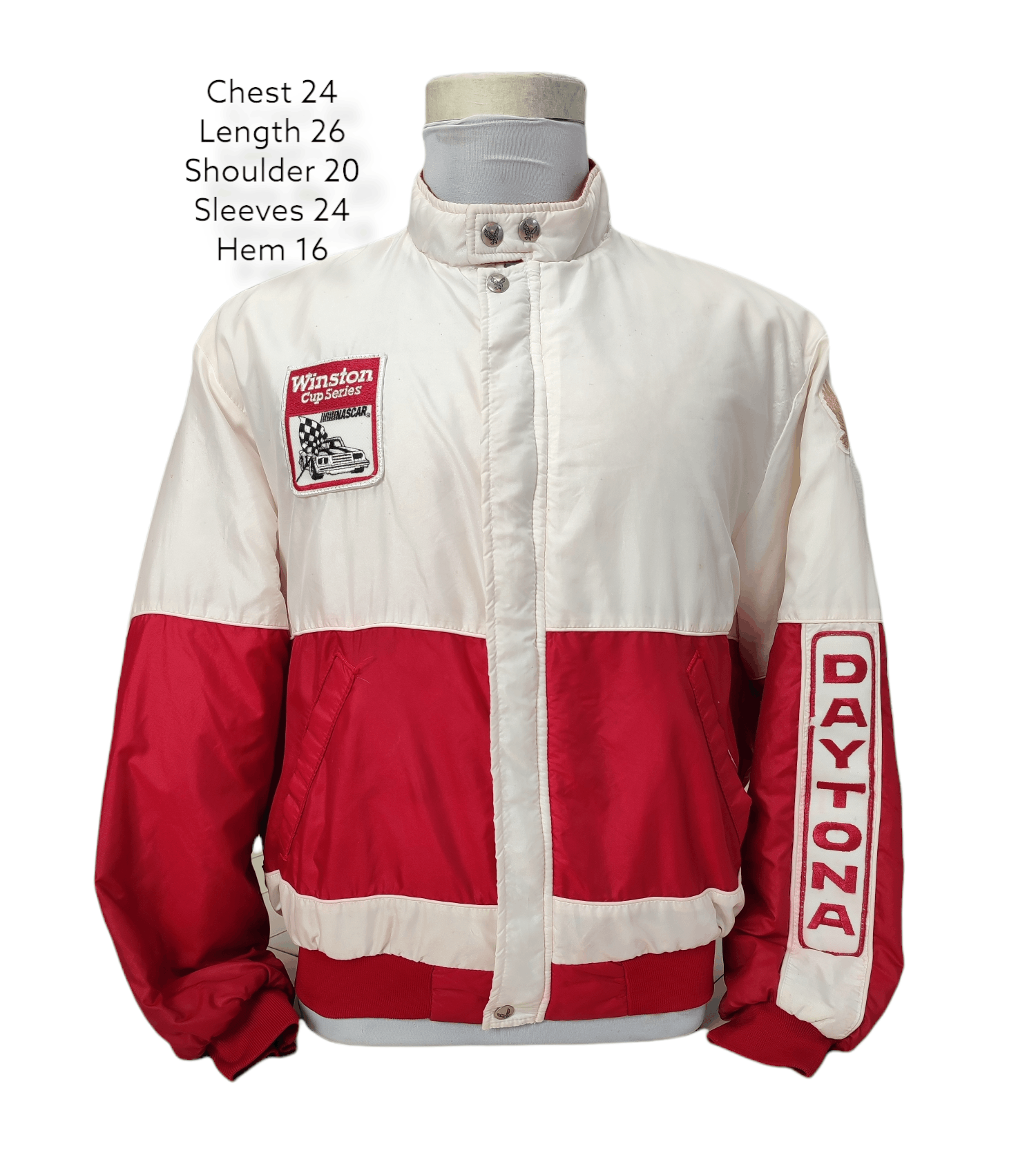NASCAR × Vintage Vtg 80s Winston Cup Series Daytona Swingster Jacket Size US L / EU 52-54 / 3 - 6 Thumbnail