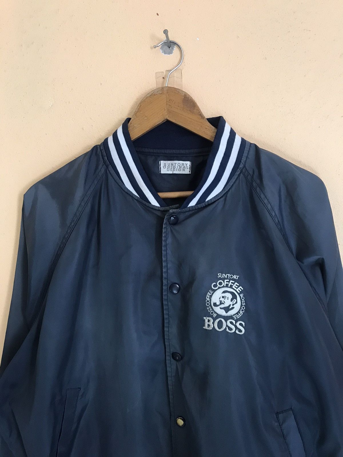 Vintage SUNTORY COFFEE BOSS VARSITY JACKET Size US M / EU 48-50 / 2 - 3 Thumbnail