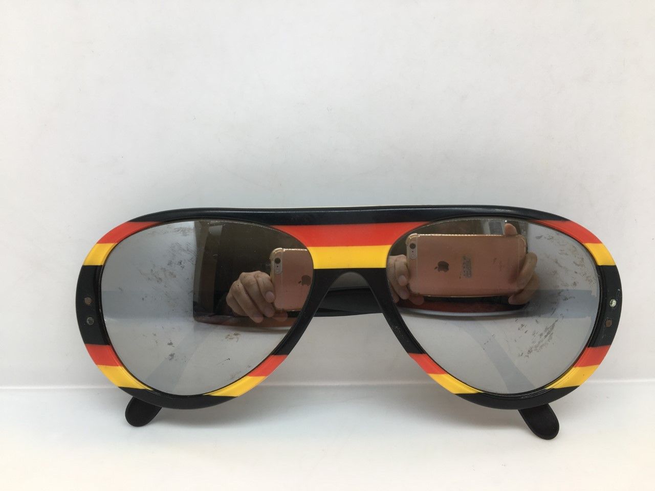 Vintage '74 MOD CEBE FRANCE MINERAL GLASS SKI BUM SUNGLASSES Size ONE SIZE - 3 Thumbnail