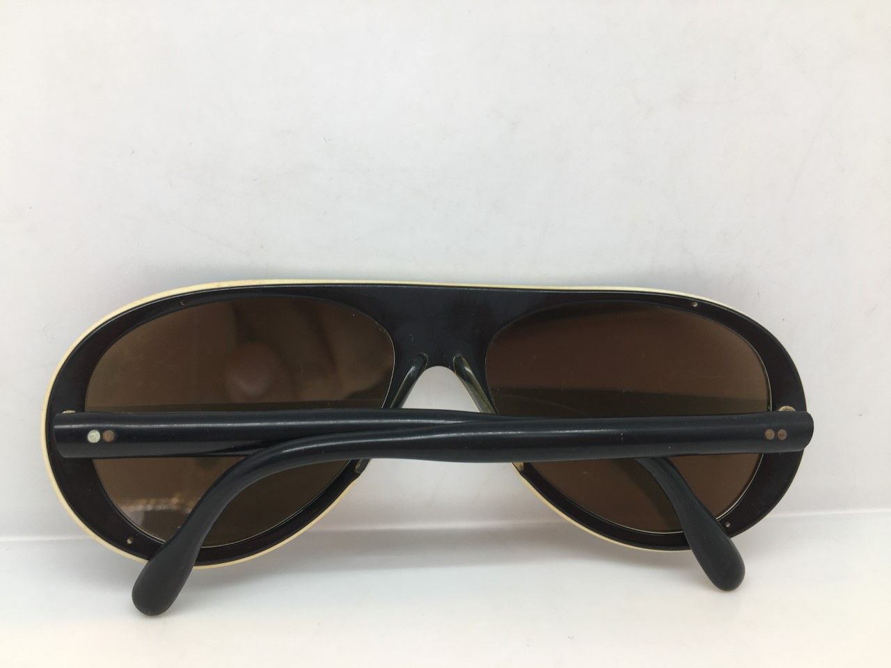 Vintage '74 MOD CEBE FRANCE MINERAL GLASS SKI BUM SUNGLASSES Size ONE SIZE - 6 Thumbnail