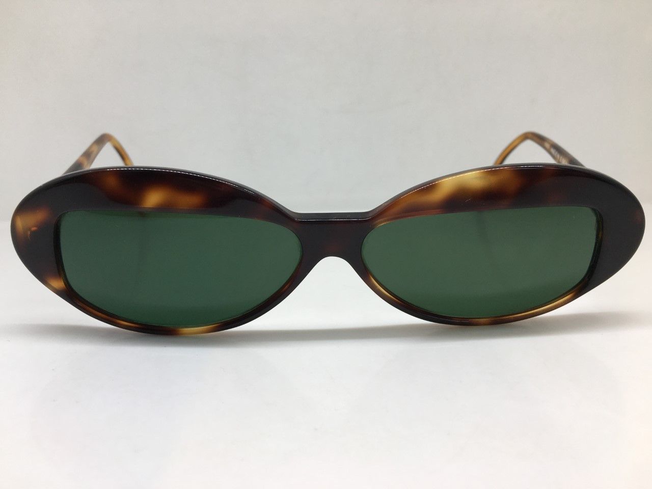 Vintage MOD TORTOISE AVANT GARDE GEO CUT HANDMADE SUNGLASSES Size ONE SIZE - 8 Thumbnail