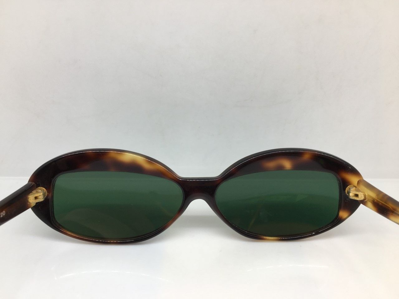 Vintage MOD TORTOISE AVANT GARDE GEO CUT HANDMADE SUNGLASSES Size ONE SIZE - 6 Thumbnail