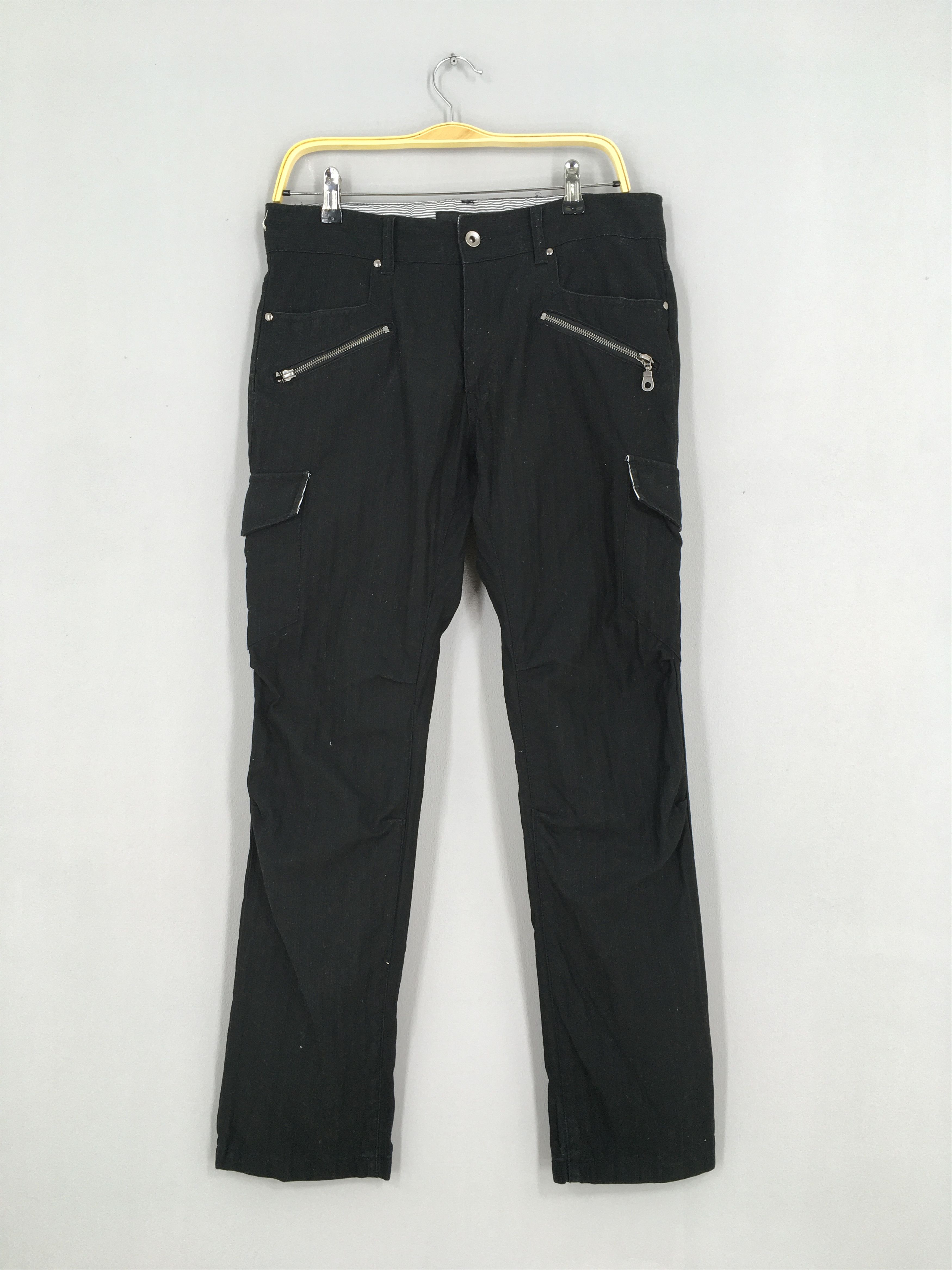 Mossimo Size 32x30 Mossimo Cargo Pants Black Slim Fit Pants | Grailed