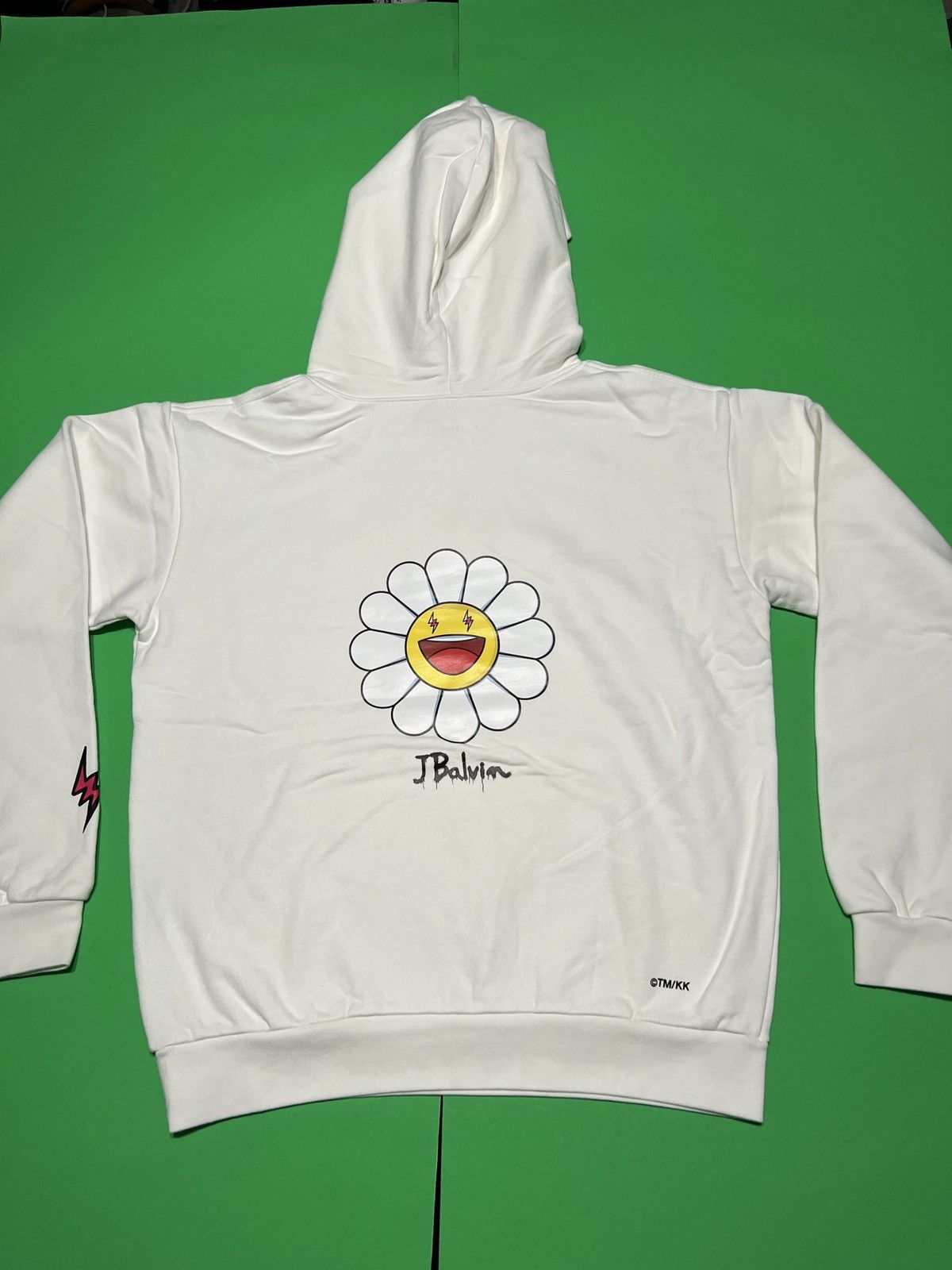 J Balvin x Takashi Murakami Flower Hoodie Green