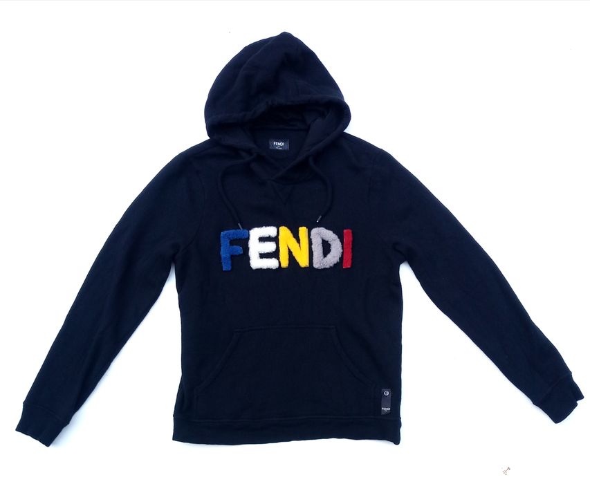 Fendi hotsell shearling hoodie