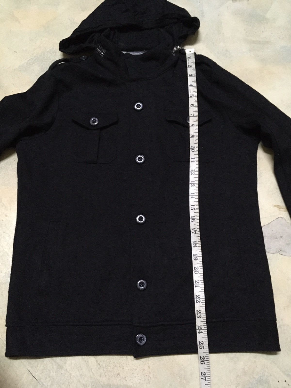 Japanese Brand Japanese Brand Rush Hour Black Jacket Hooded Size US L / EU 52-54 / 3 - 11 Thumbnail