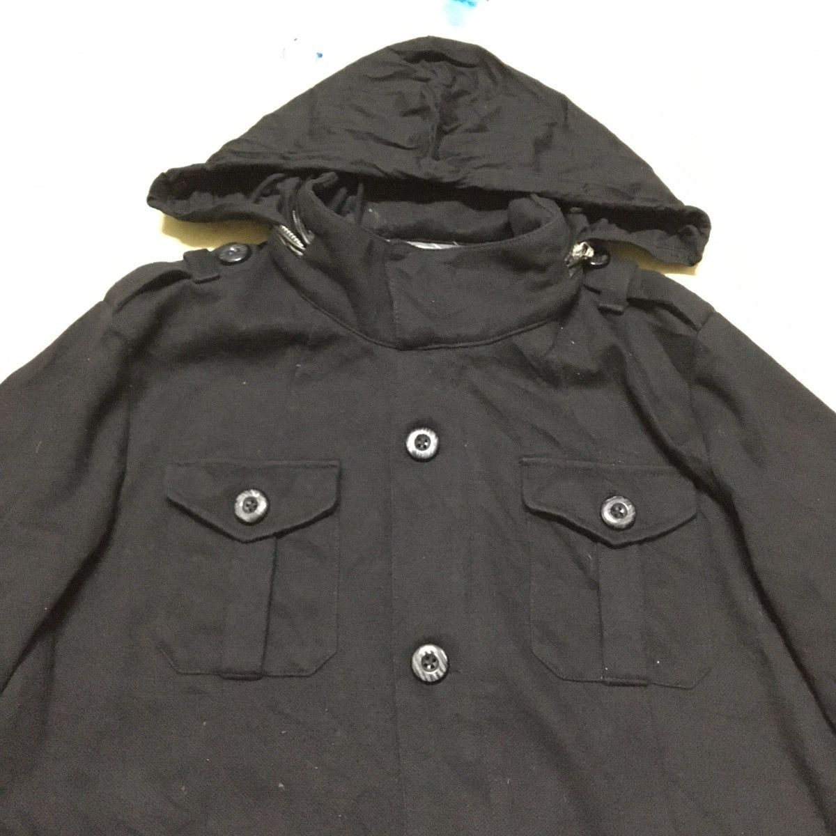 Japanese Brand Japanese Brand Rush Hour Black Jacket Hooded Size US L / EU 52-54 / 3 - 4 Thumbnail