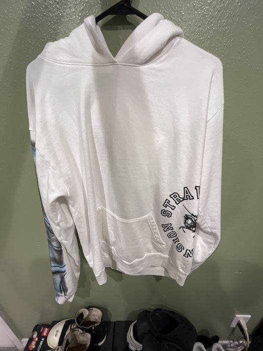 Unwanted Unwanted Strawberry Mansion Airbrush Armor Hoodie sz L