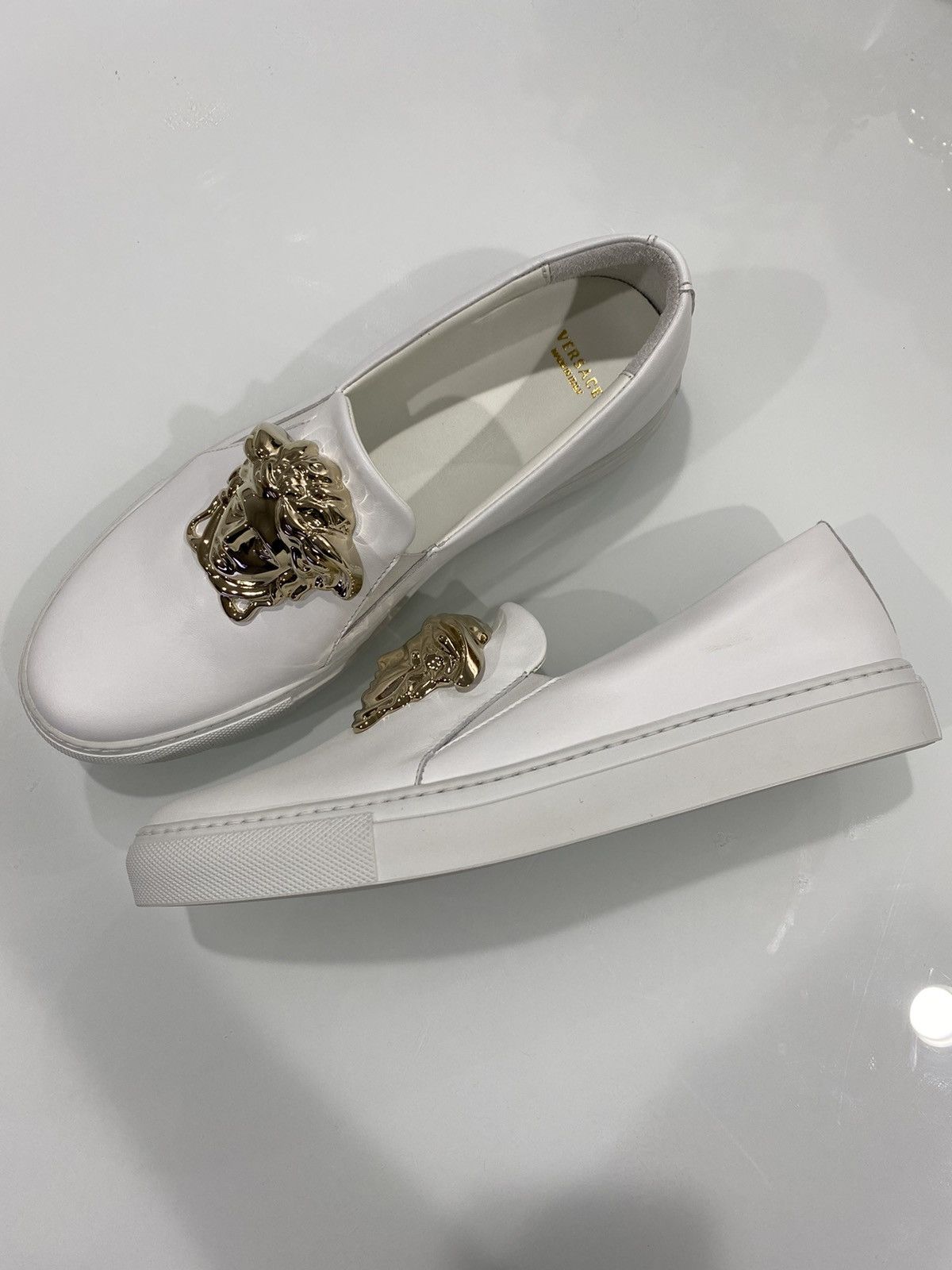 Slip on versace sneakers on sale