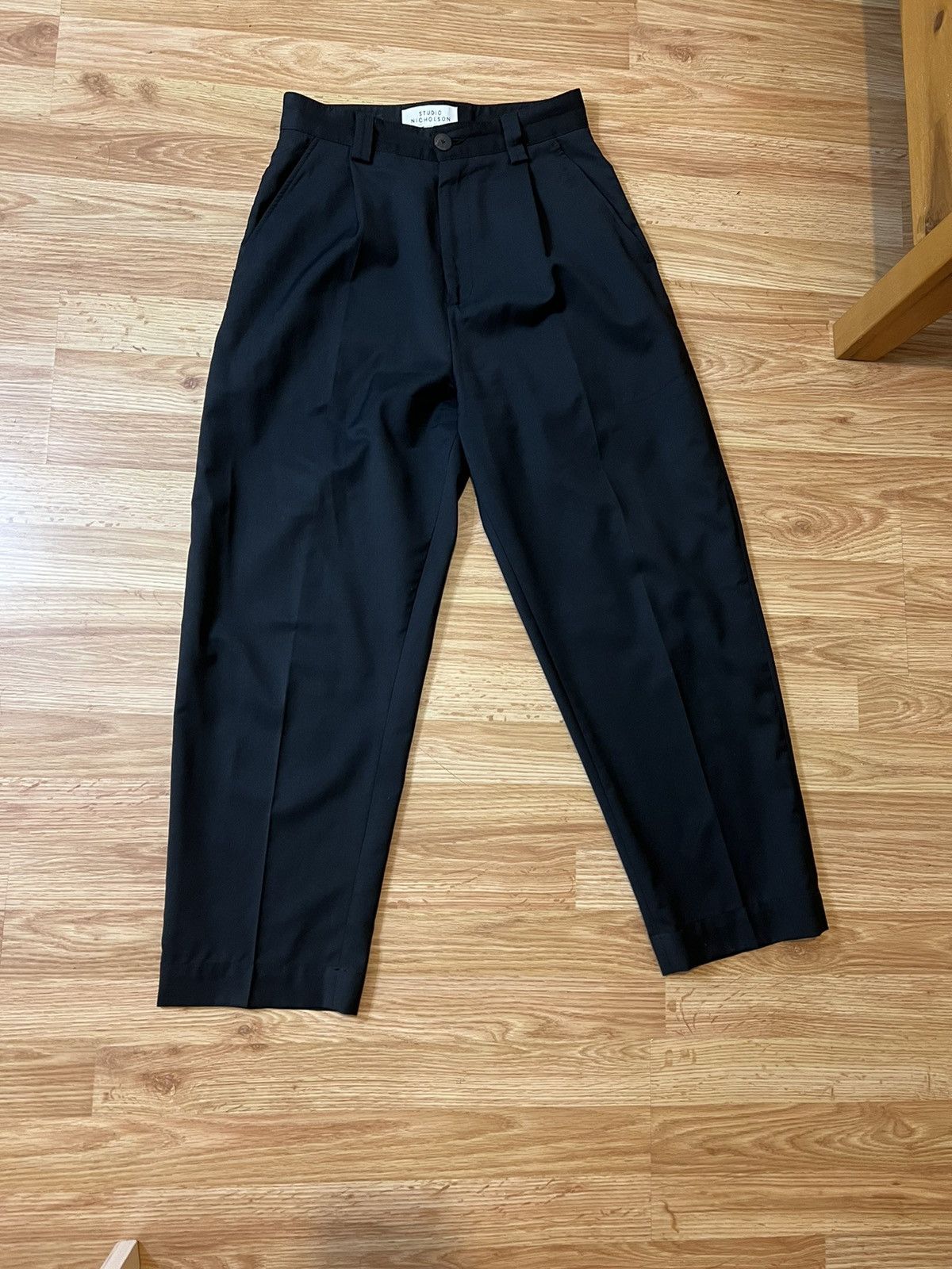 Studio Nicholson Bionda tropical wool XS trousers single pleat | Grailed