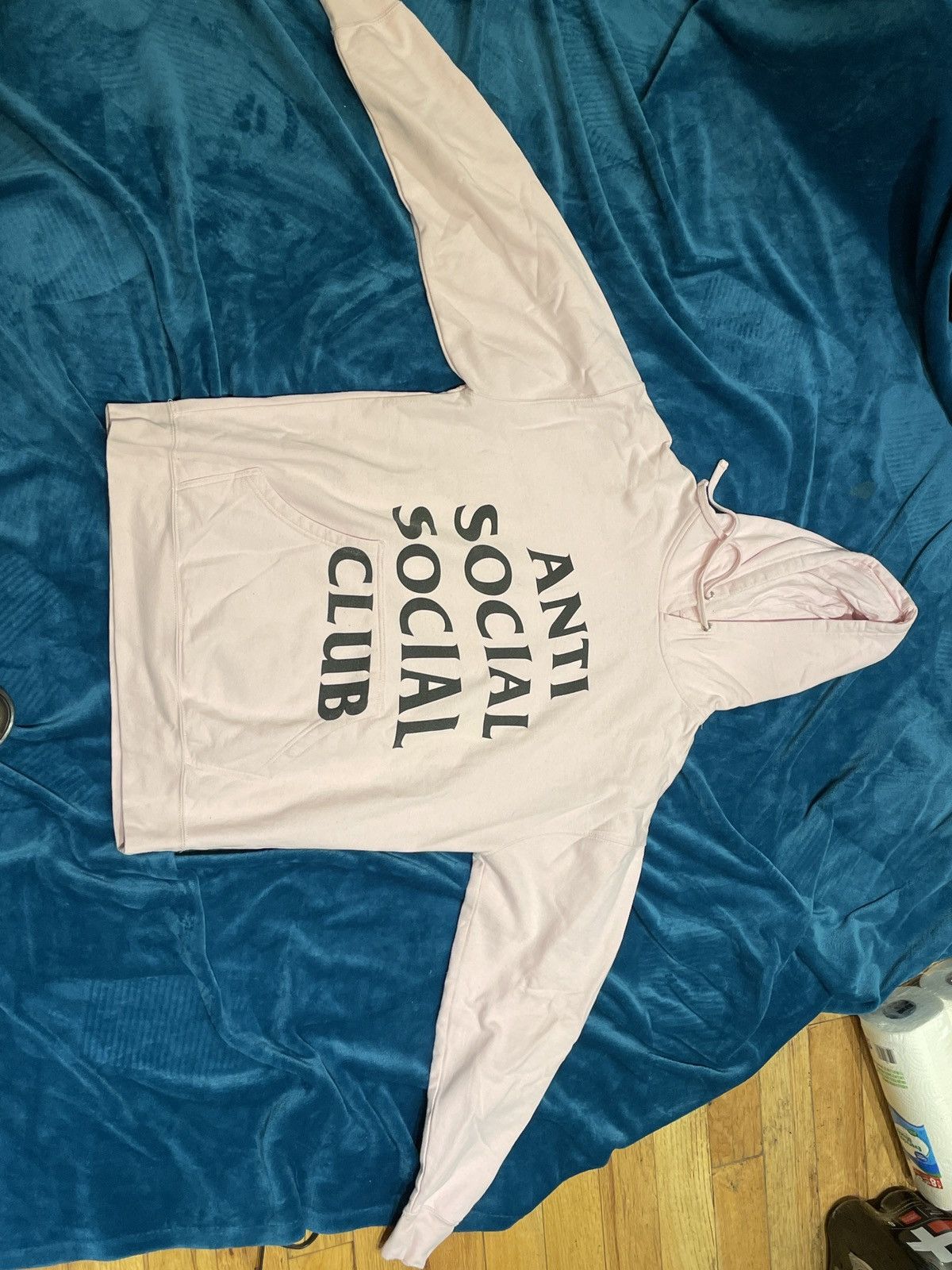 Anti Social Social Club Pink Hoodie
