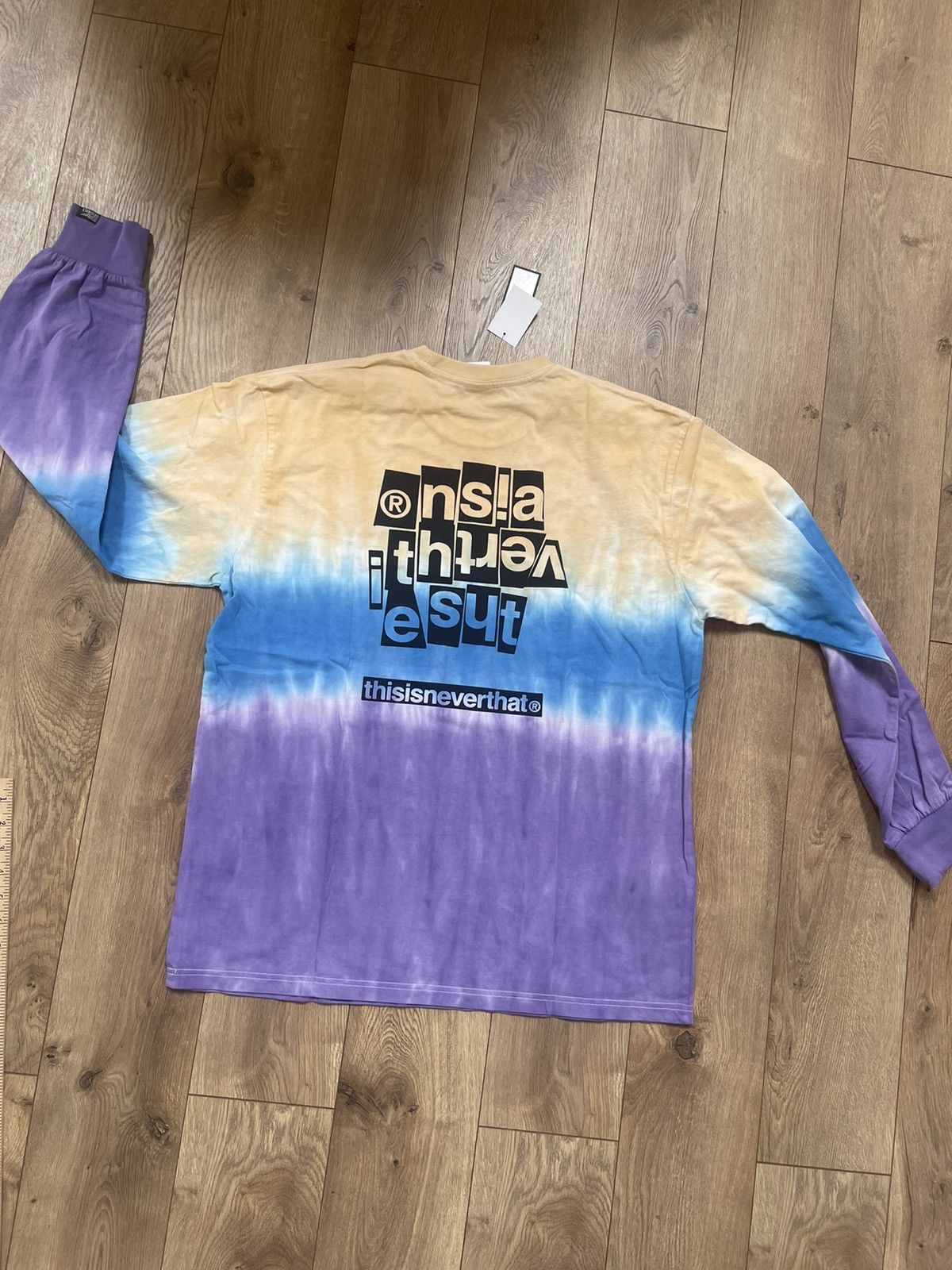 thisisneverthat This Is Never That Long Sleeve Tri-Dye Double Sided LS Tee Size US L / EU 52-54 / 3 - 8 Thumbnail