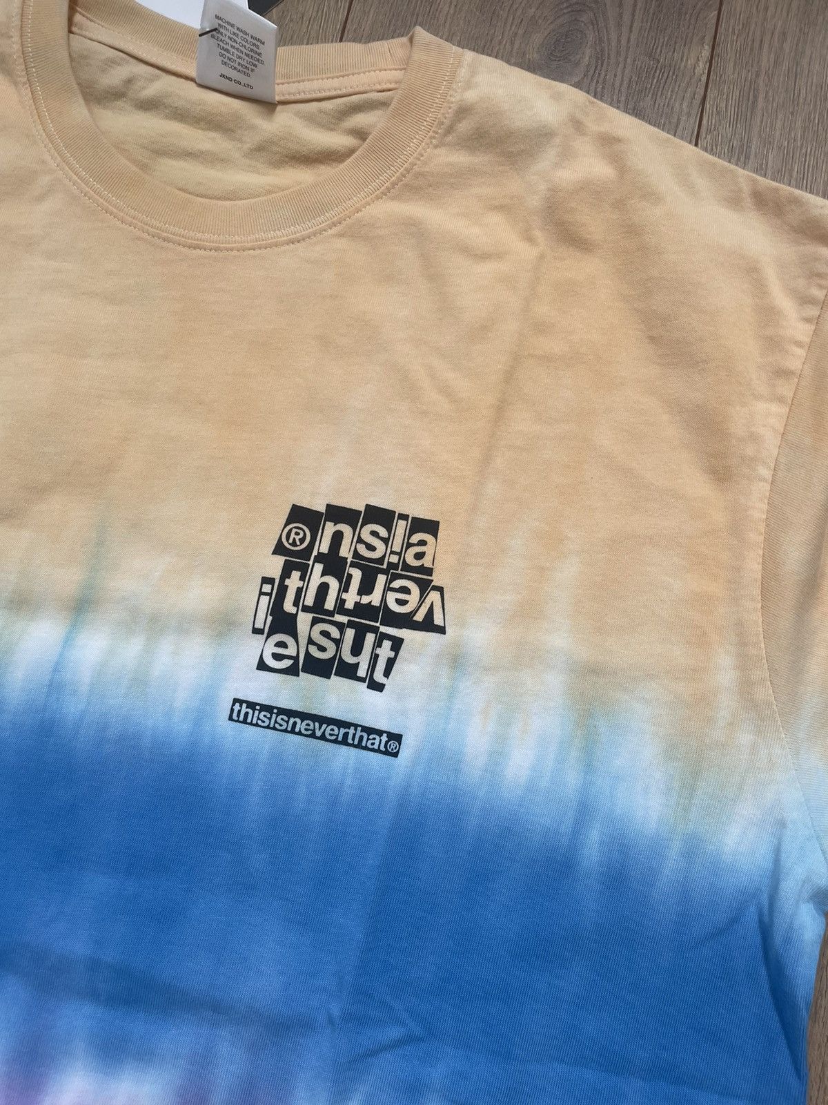 thisisneverthat This Is Never That Long Sleeve Tri-Dye Double Sided LS Tee Size US L / EU 52-54 / 3 - 3 Thumbnail