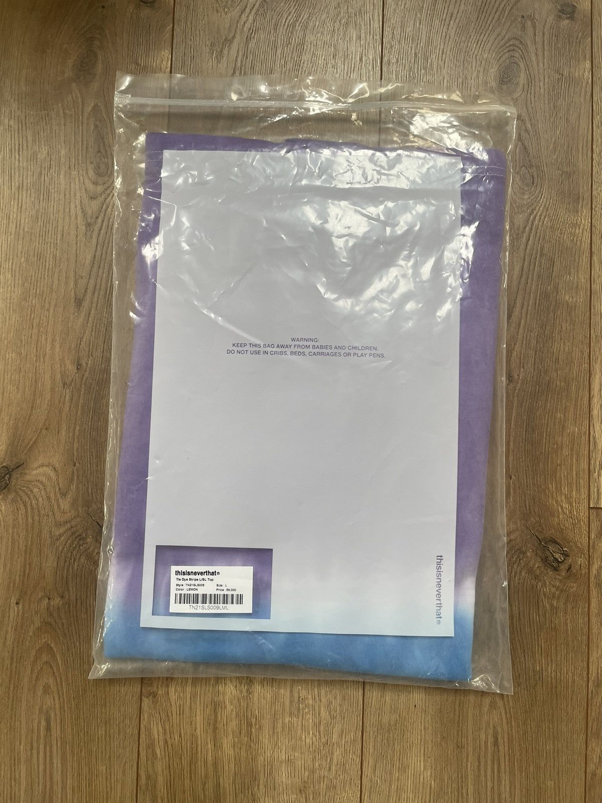 thisisneverthat This Is Never That Long Sleeve Tri-Dye Double Sided LS Tee Size US L / EU 52-54 / 3 - 17 Thumbnail