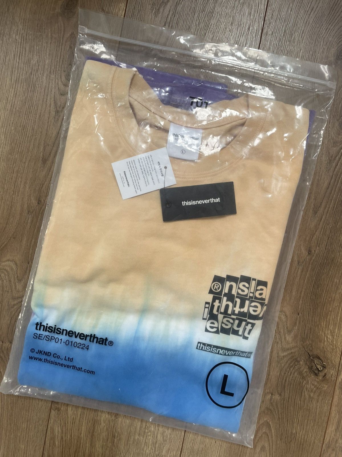 thisisneverthat This Is Never That Long Sleeve Tri-Dye Double Sided LS Tee Size US L / EU 52-54 / 3 - 4 Thumbnail