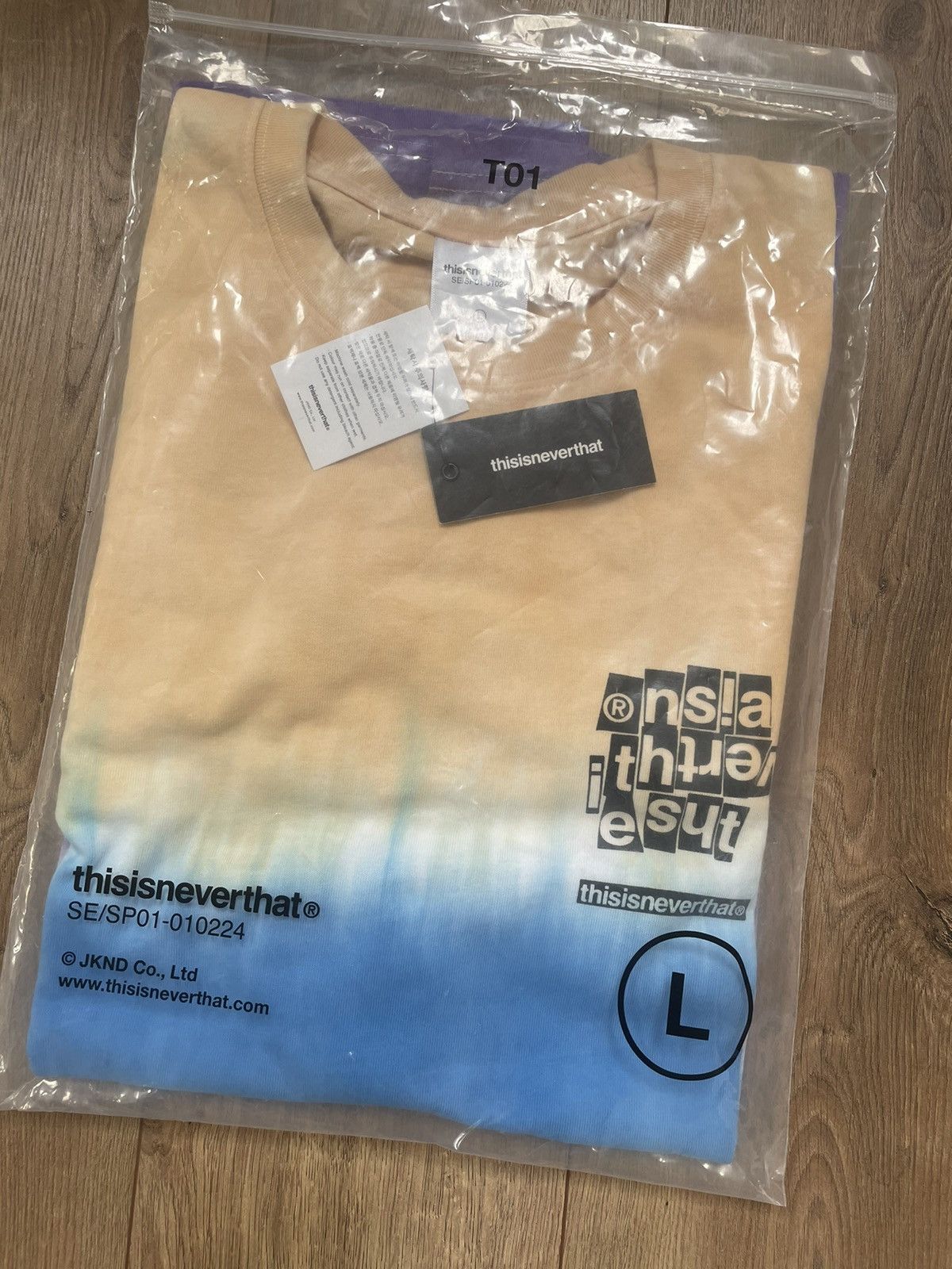 thisisneverthat This Is Never That Long Sleeve Tri-Dye Double Sided LS Tee Size US L / EU 52-54 / 3 - 15 Thumbnail