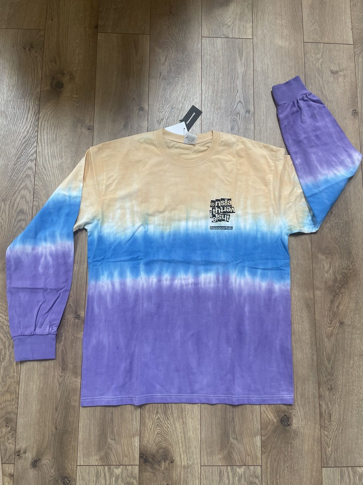 thisisneverthat This Is Never That Long Sleeve Tri-Dye Double Sided LS Tee Size US L / EU 52-54 / 3 - 2 Thumbnail