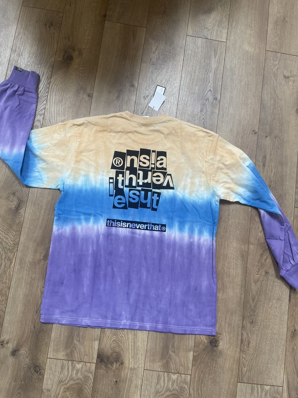 thisisneverthat This Is Never That Long Sleeve Tri-Dye Double Sided LS Tee Size US L / EU 52-54 / 3 - 1 Thumbnail