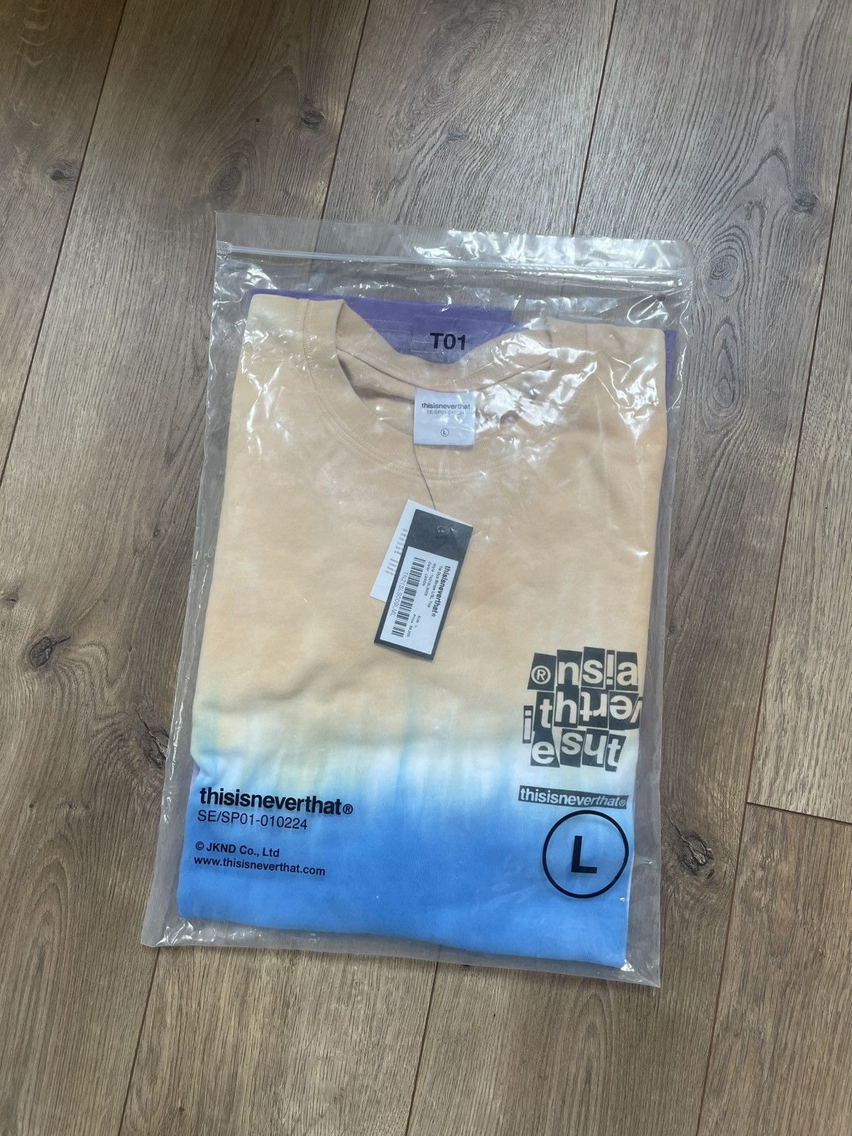 thisisneverthat This Is Never That Long Sleeve Tri-Dye Double Sided LS Tee Size US L / EU 52-54 / 3 - 6 Thumbnail