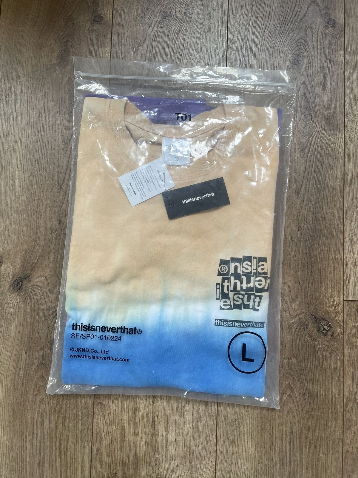 thisisneverthat This Is Never That Long Sleeve Tri-Dye Double Sided LS Tee Size US L / EU 52-54 / 3 - 7 Thumbnail