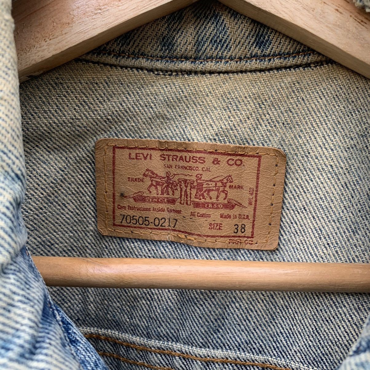 Levi's × Levi's Vintage Clothing SICKSS 💥 80’s Vintage Levi’s Jeans Trucker Jacket U.S. Size US M / EU 48-50 / 2 - 8 Thumbnail