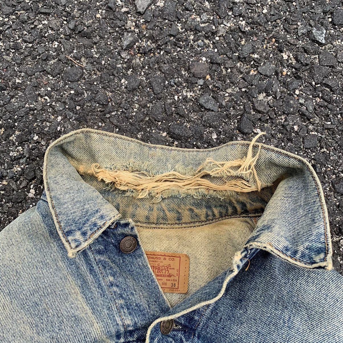 Levi's × Levi's Vintage Clothing SICKSS 💥 80’s Vintage Levi’s Jeans Trucker Jacket U.S. Size US M / EU 48-50 / 2 - 18 Thumbnail