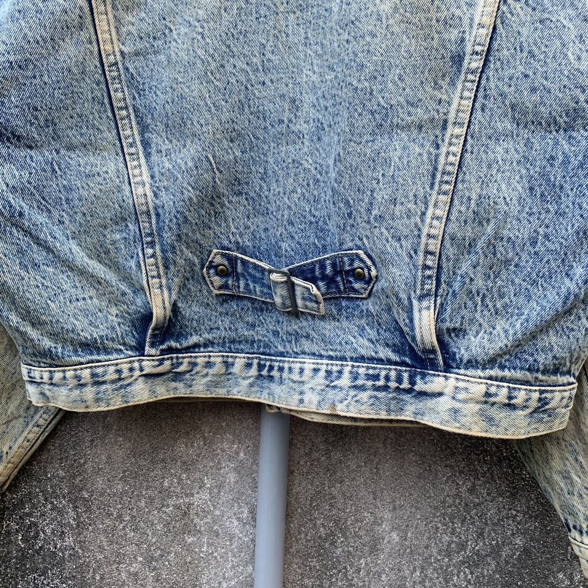 Big John × Vintage STEALS💥Vintage 90’s BIG JOHN Denim Acid Wash Trucker Jacket Size US L / EU 52-54 / 3 - 9 Thumbnail