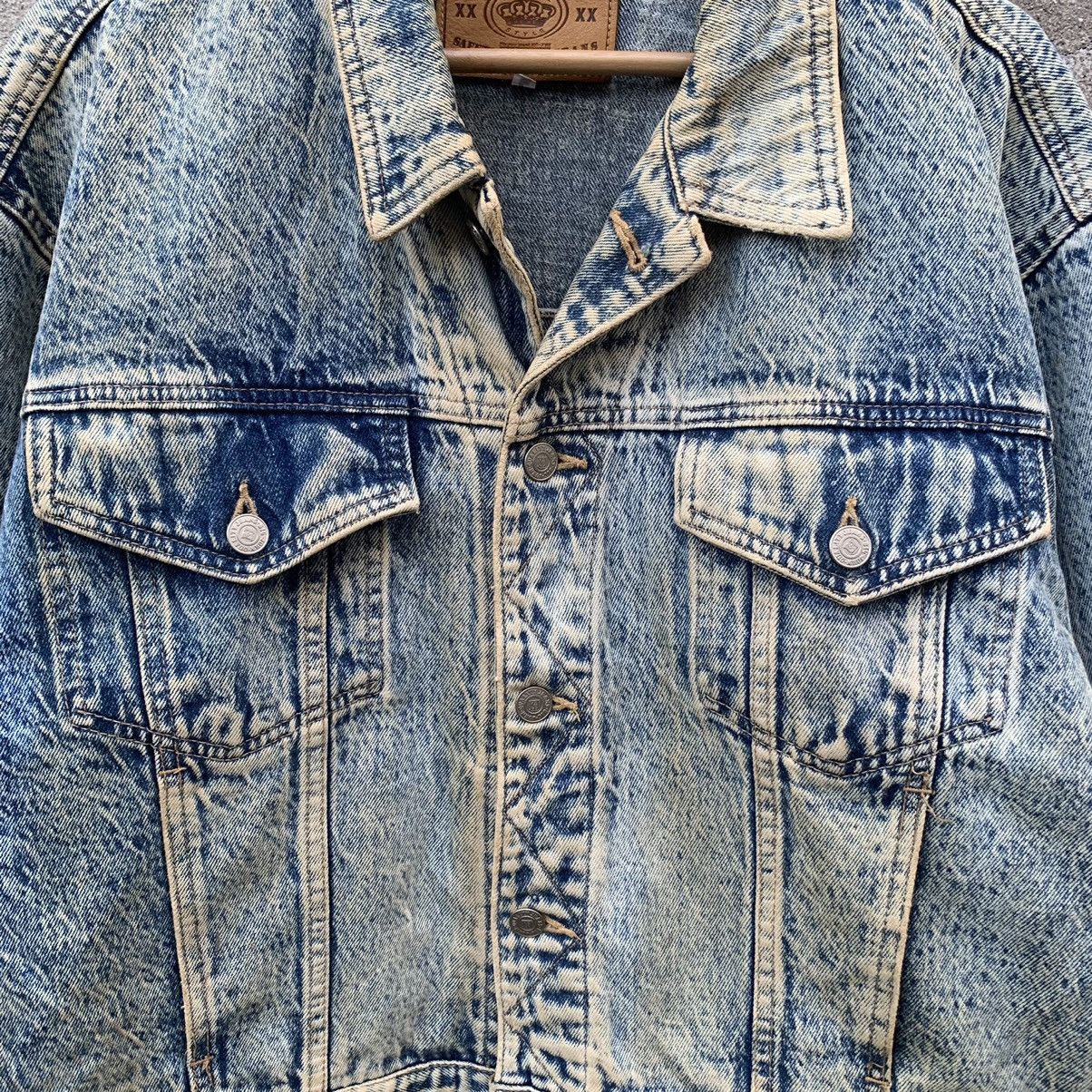 Big John × Vintage STEALS💥Vintage 90’s BIG JOHN Denim Acid Wash Trucker Jacket Size US L / EU 52-54 / 3 - 4 Thumbnail