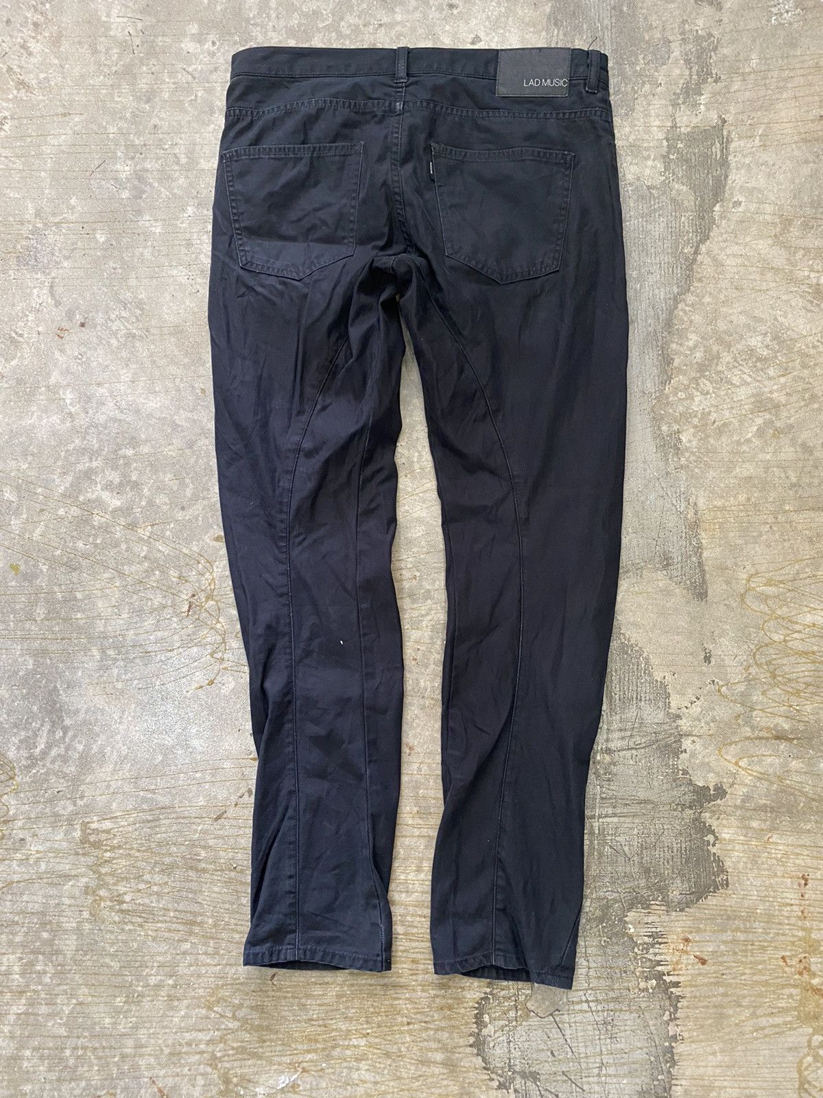 Lad Musician Lad Musician black twist light pants Size US 29 - 6 Thumbnail