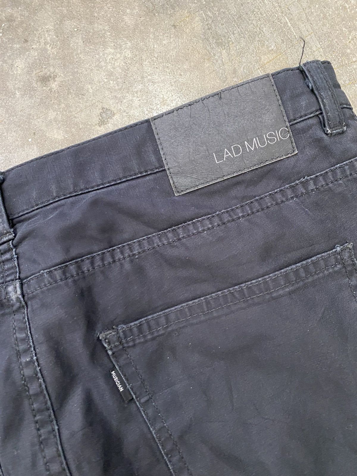 Lad Musician Lad Musician black twist light pants Size US 29 - 10 Thumbnail