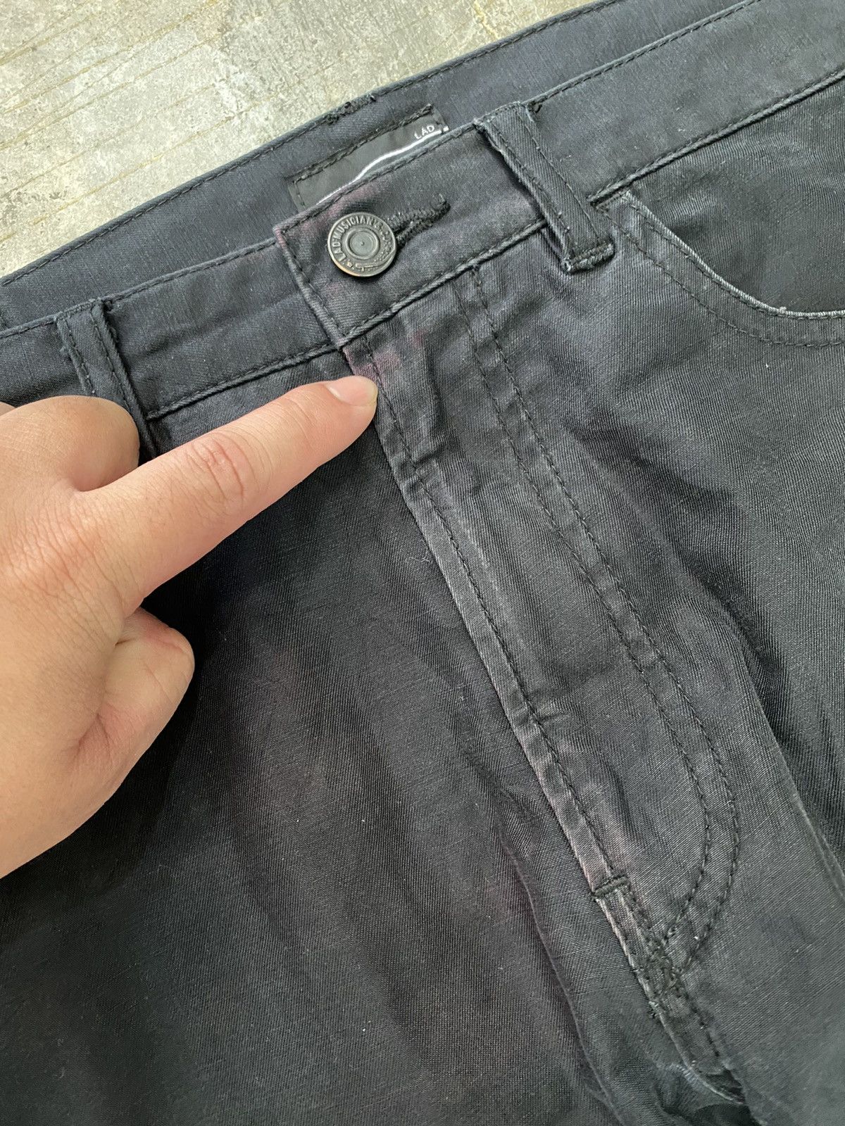Lad Musician Lad Musician black twist light pants Size US 29 - 7 Thumbnail