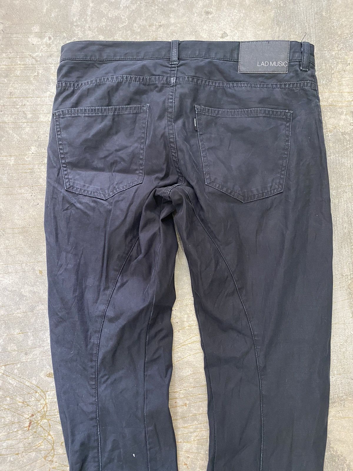 Lad Musician Lad Musician black twist light pants Size US 29 - 8 Thumbnail