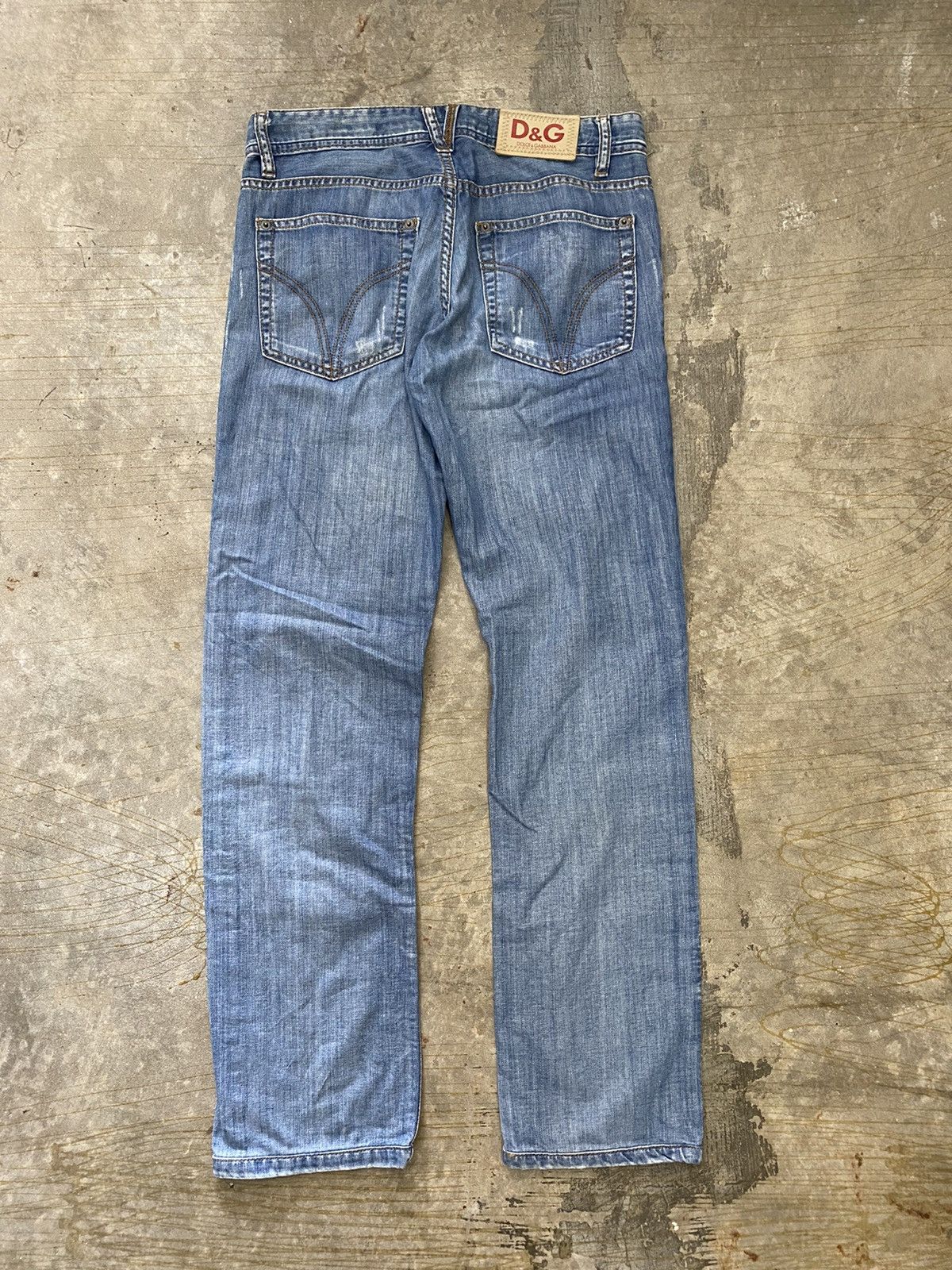 Dolce & Gabbana Dolce & Gabbana light wash denim Size US 30 / EU 46 - 9 Thumbnail