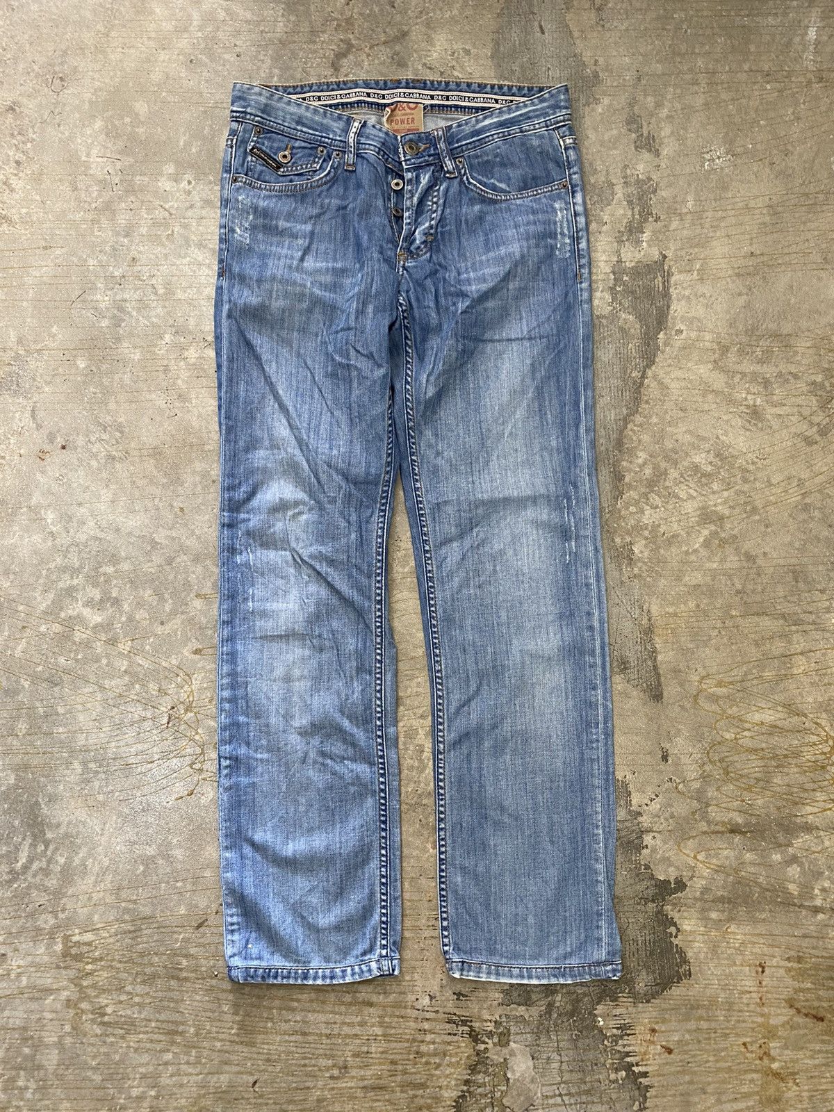 Dolce & Gabbana Dolce & Gabbana light wash denim Size US 30 / EU 46 - 2 Thumbnail