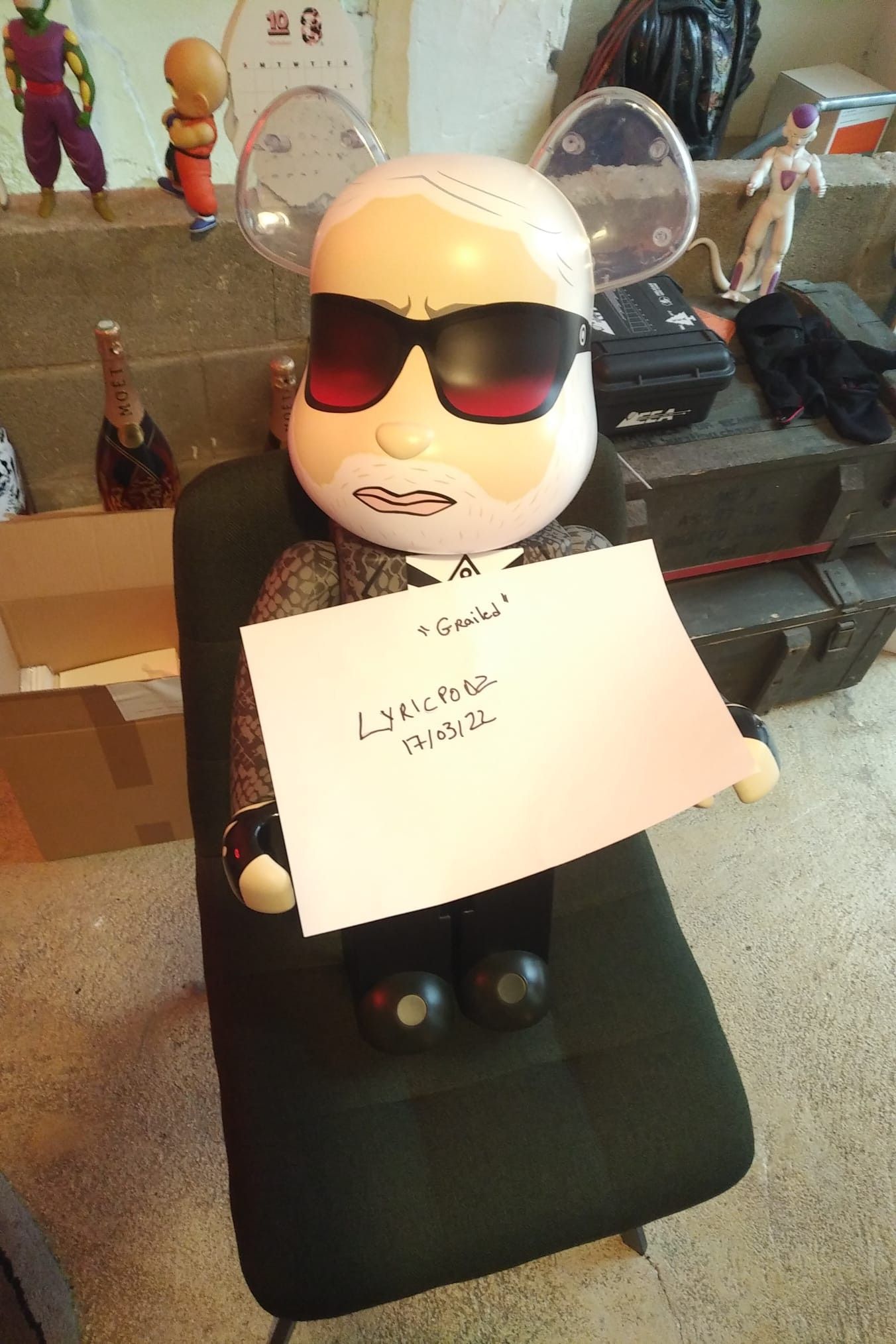 Bearbrick The Kaiser (Karl Lagerfeld Paris) 1000% (Edition of 1999