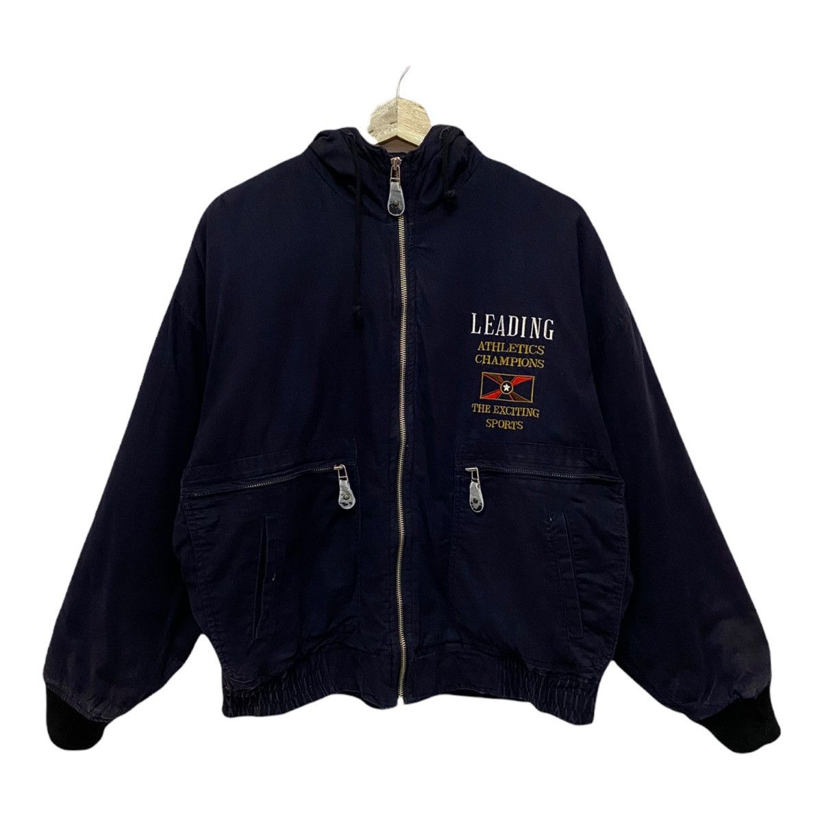 Japanese Brand × Vintage RARE🔥VINTAGE BIG LIZARD RACING F1 FORMULA ONE BOMBER JACKET Size US L / EU 52-54 / 3 - 2 Thumbnail