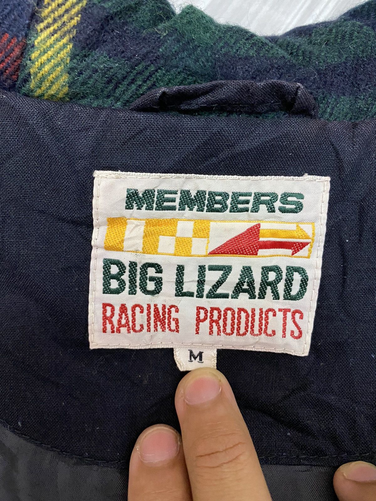 Japanese Brand × Vintage RARE🔥VINTAGE BIG LIZARD RACING F1 FORMULA ONE BOMBER JACKET Size US L / EU 52-54 / 3 - 7 Thumbnail