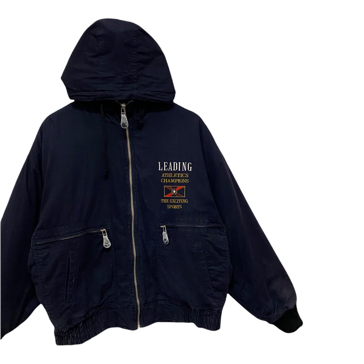 Japanese Brand × Vintage RARE🔥VINTAGE BIG LIZARD RACING F1 FORMULA ONE BOMBER JACKET Size US L / EU 52-54 / 3 - 3 Thumbnail