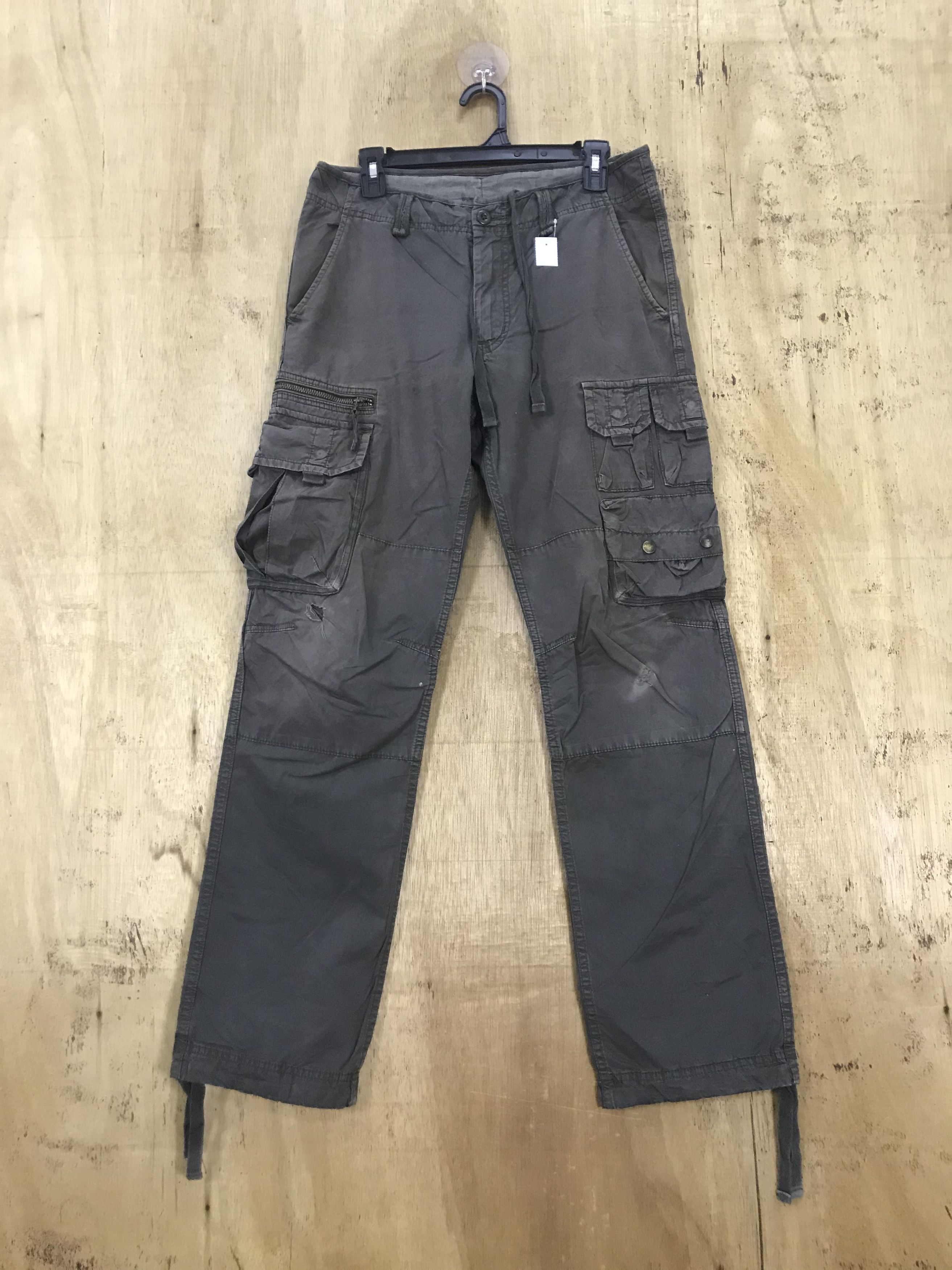 Uniqlo Double Knee Cargo Pant Multipocket Drawstring