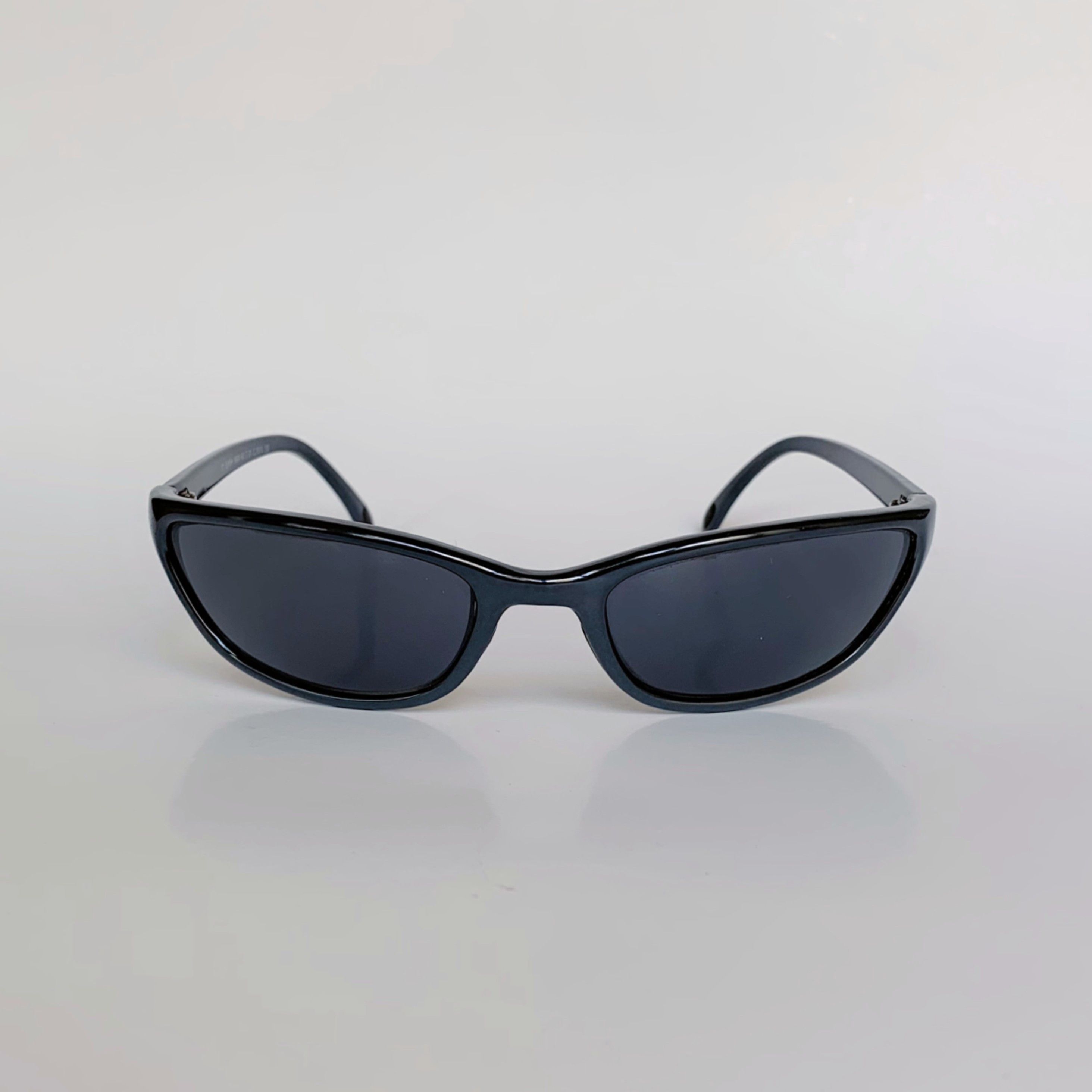 Vintage St. Flash Vintage Sports Sunglasses Dark Silver 00s y2k NOS Size ONE SIZE - 1 Thumbnail