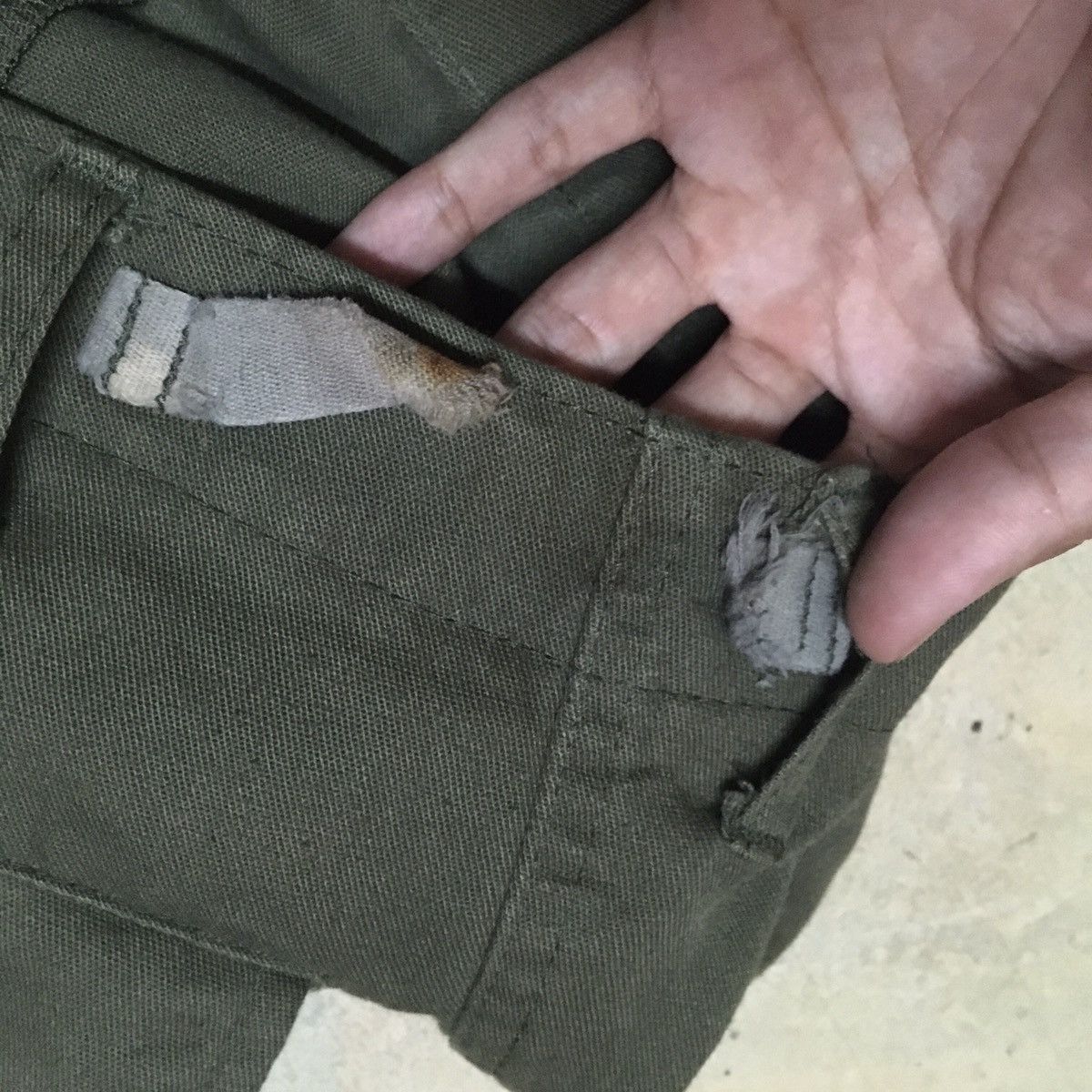 Vintage Military Army Issue Tactical Multi pocket cargo Size US 30 / EU 46 - 7 Thumbnail