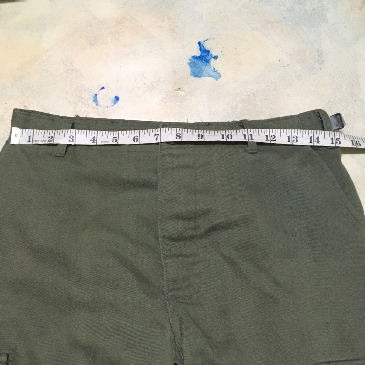 Vintage Military Army Issue Tactical Multi pocket cargo Size US 30 / EU 46 - 9 Thumbnail