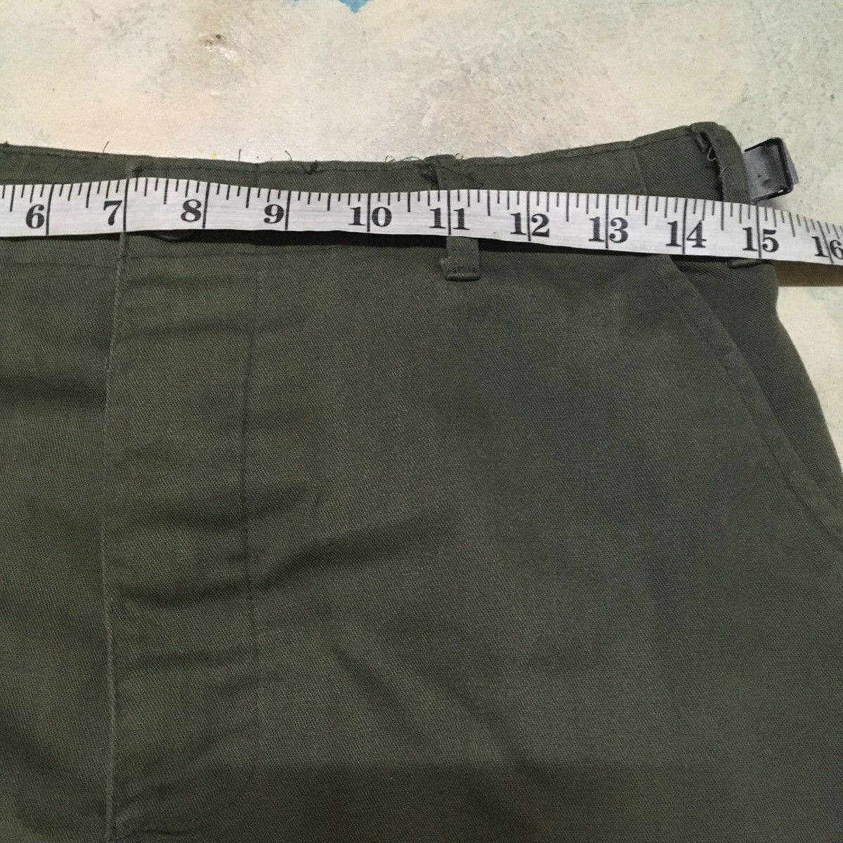 Vintage Military Army Issue Tactical Multi pocket cargo Size US 30 / EU 46 - 8 Thumbnail