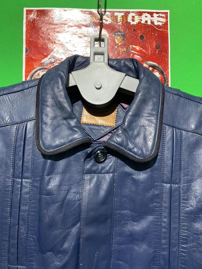Hai Sporting Gear × Issey Miyake × Japanese Brand Hai Sporting Gear By Issey Miyake Leather Jacket Size US L / EU 52-54 / 3 - 5 Thumbnail