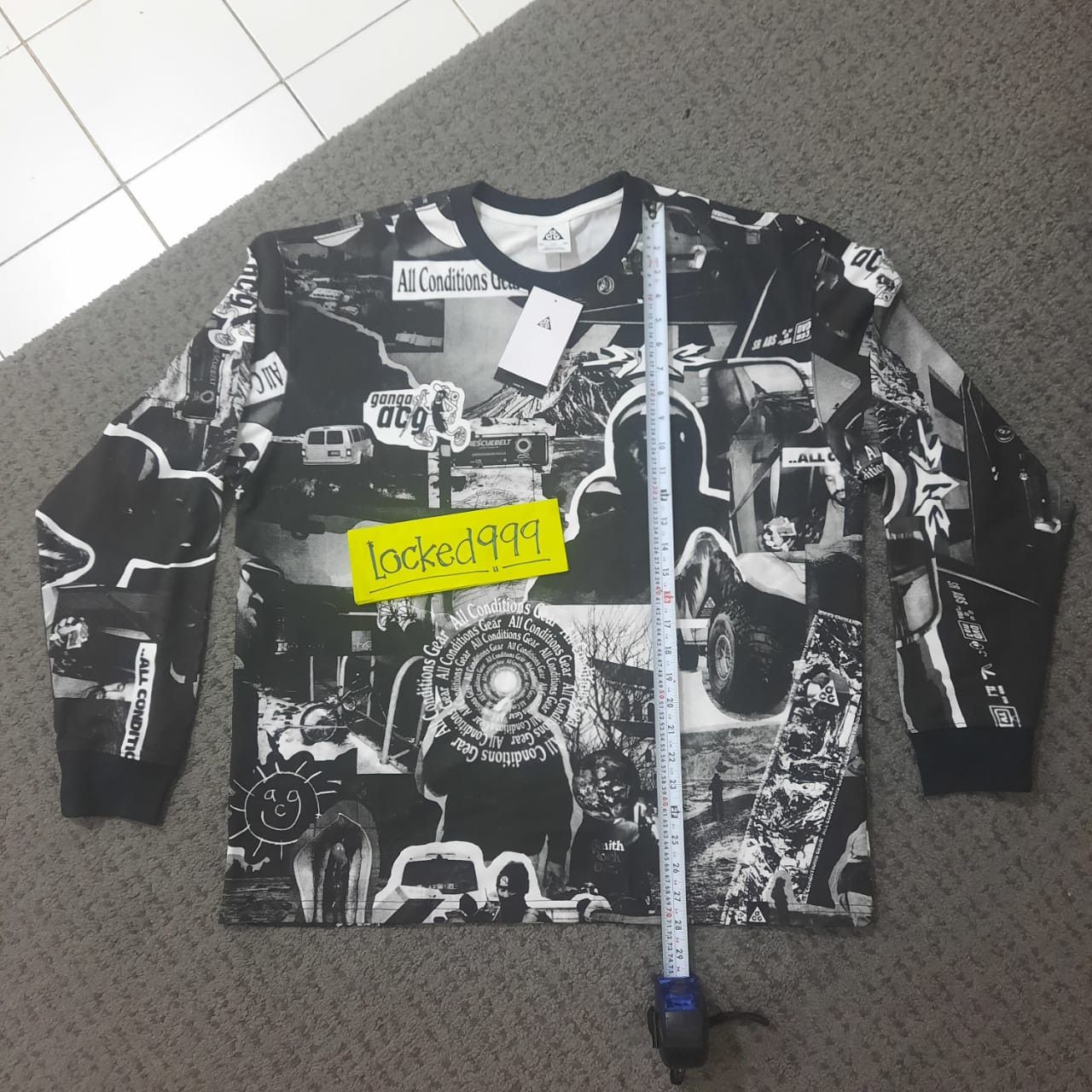 Nike ACG Nike ACG "AOP" Long Sleeve Glacier Size US XXL / EU 58 / 5 - 4 Thumbnail