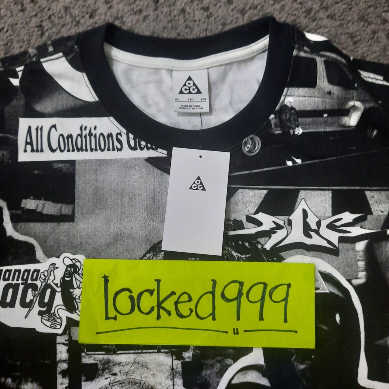Nike ACG Nike ACG "AOP" Long Sleeve Glacier Size US XXL / EU 58 / 5 - 6 Thumbnail