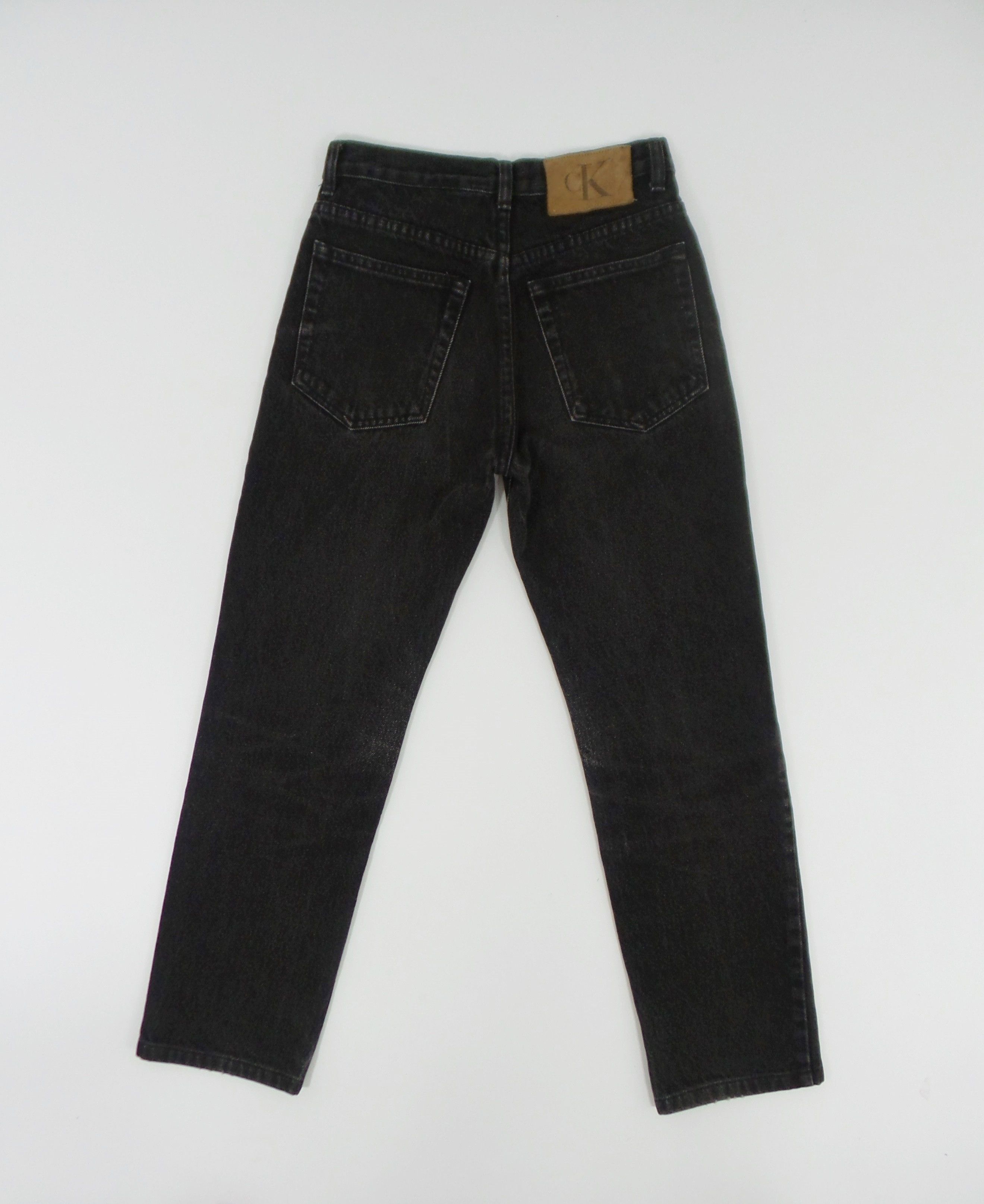 Calvin Klein × Designer Calvin Klein Black Jeans W26xL37 Size US 26 / EU 42 - 6 Thumbnail