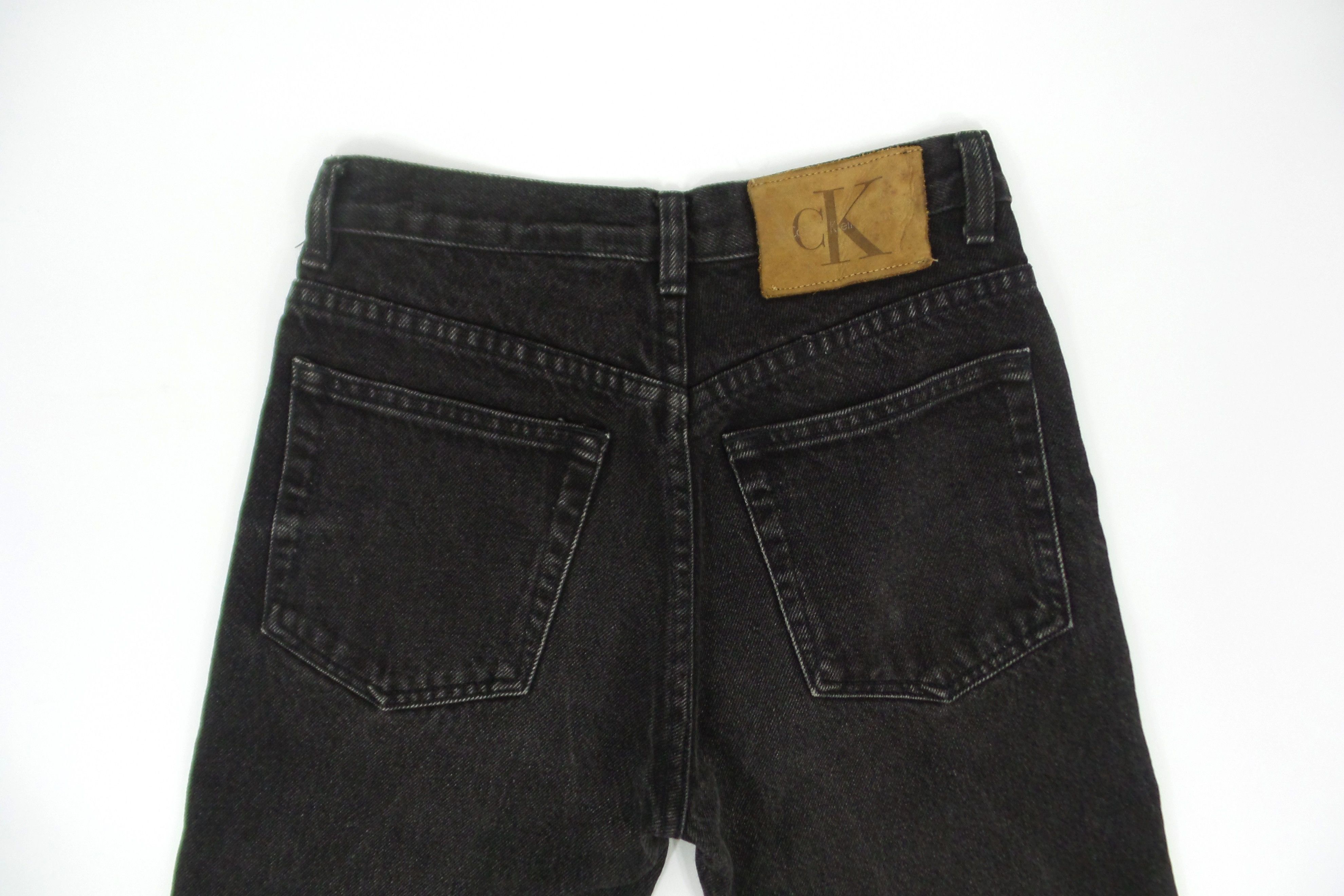 Calvin Klein × Designer Calvin Klein Black Jeans W26xL37 Size US 26 / EU 42 - 7 Thumbnail