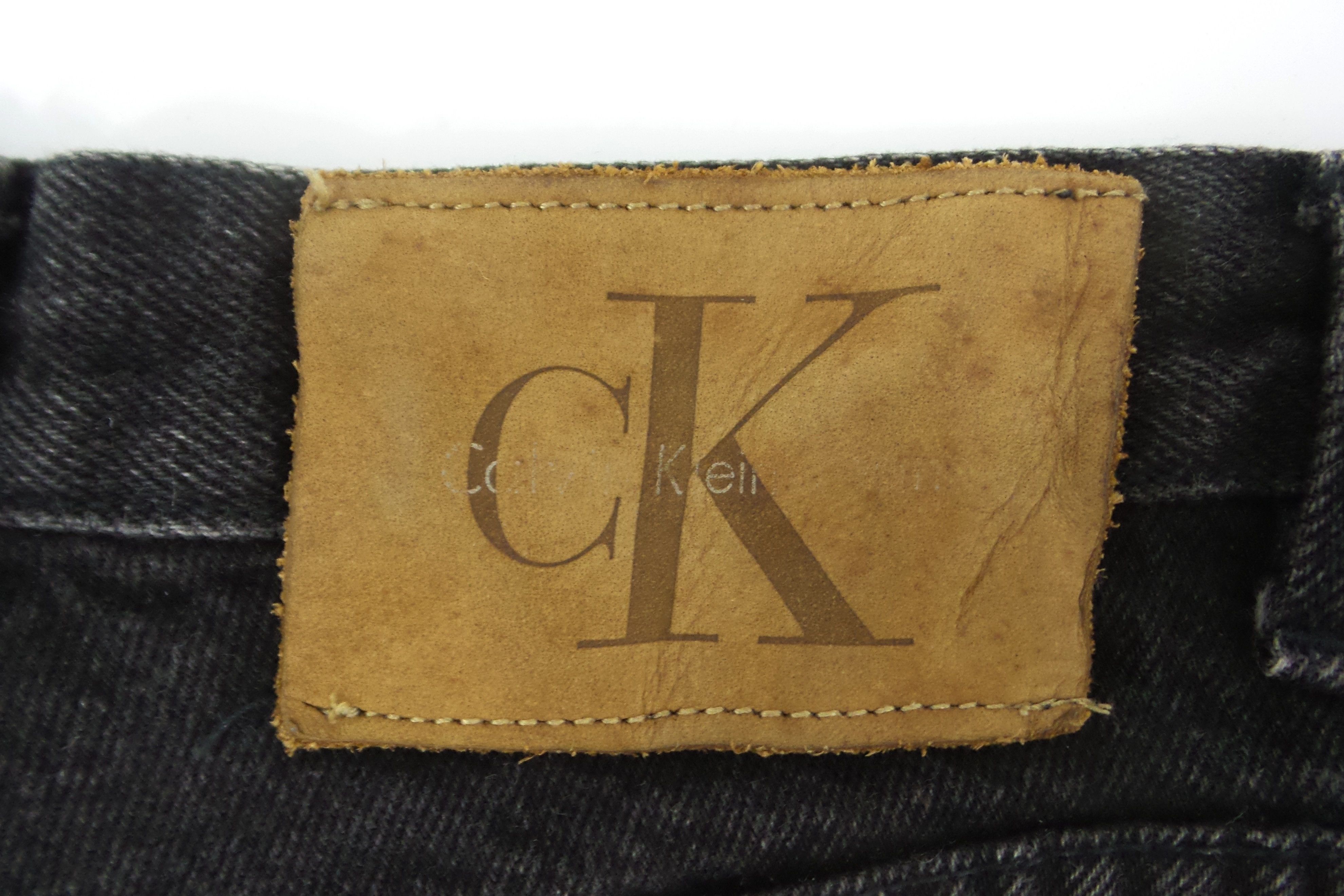 Calvin Klein × Designer Calvin Klein Black Jeans W26xL37 Size US 26 / EU 42 - 8 Thumbnail